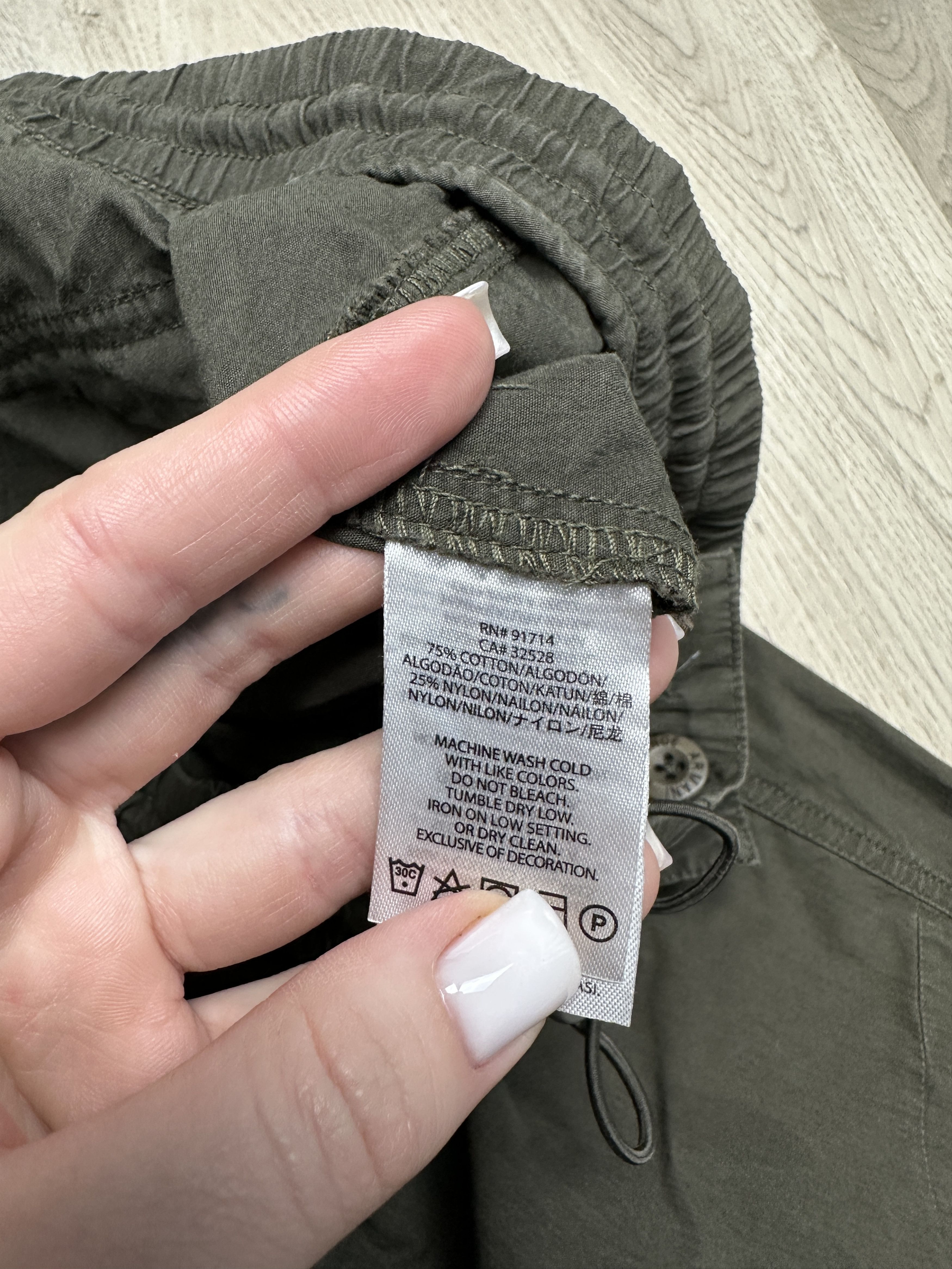 Armani Armani Exchange Vintage Nylon-Cotton Pants Size US 32 / EU 48 - 6 Thumbnail