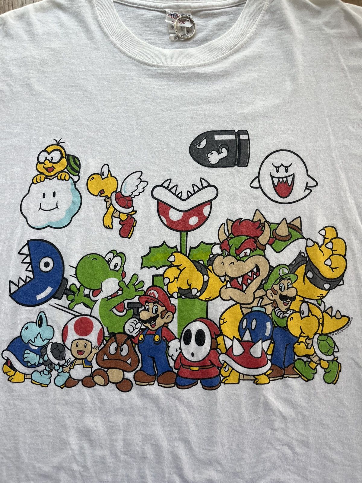 Nintendo × Vintage Vintage Nintendo Mario Family’s character 2010’s Tshirt Size US XL / EU 56 / 4 - 6 Thumbnail