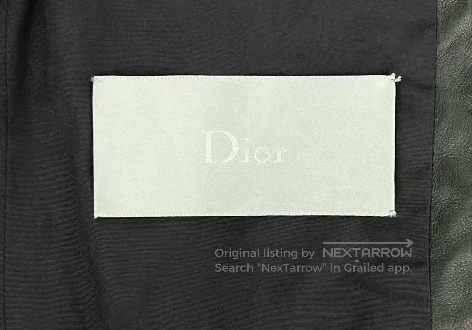 Dior dior black lambskin baseball jacket unisex. Size US M / EU 48-50 / 2 - 4 Thumbnail