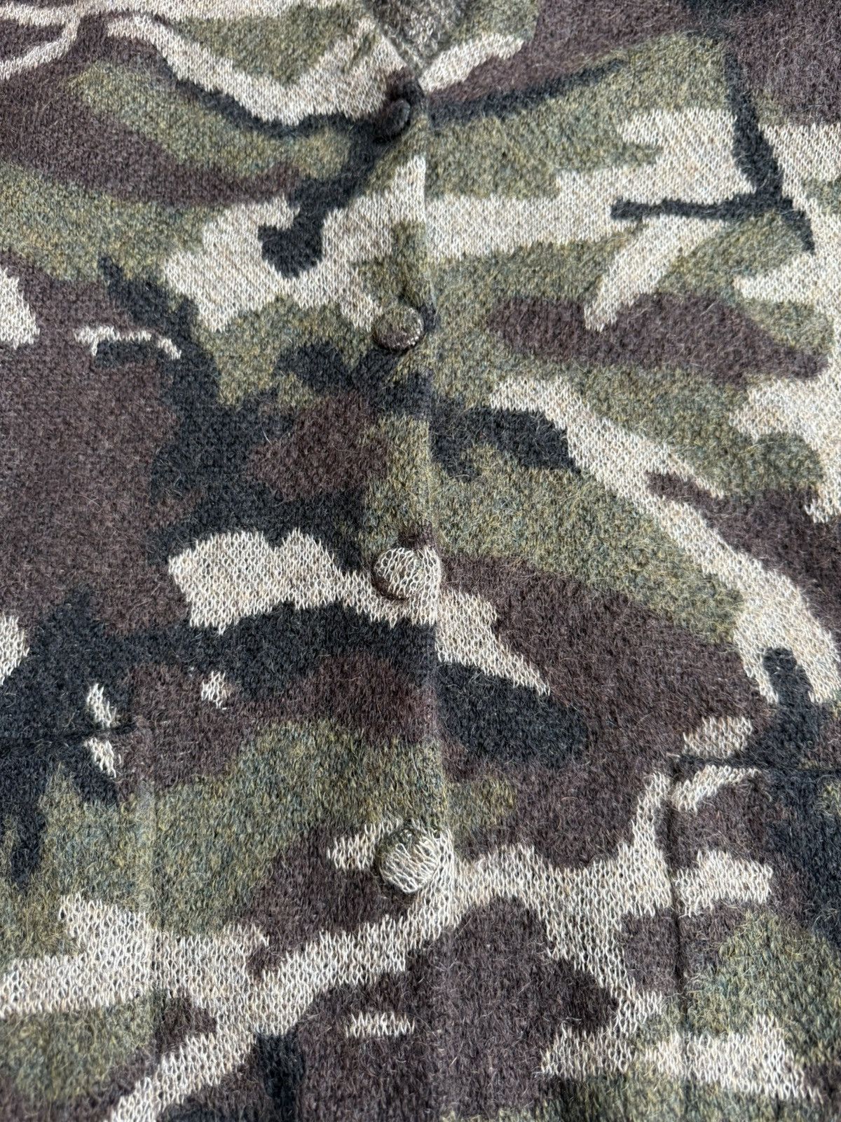 Saint Laurent Paris SS15 Saint Laurent camo camouflage cardigan Hedi Psych Rock Size US S / EU 44-46 / 1 - 22 Thumbnail