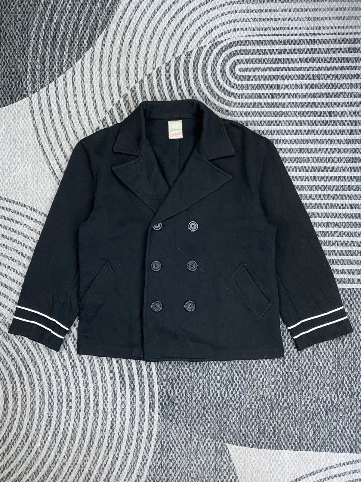 Hysteric Glamour Vintage Hysteric Glamour White Stripes On Cuffs Blazer Coat Size US M / EU 48-50 / 2 - 1 Thumbnail
