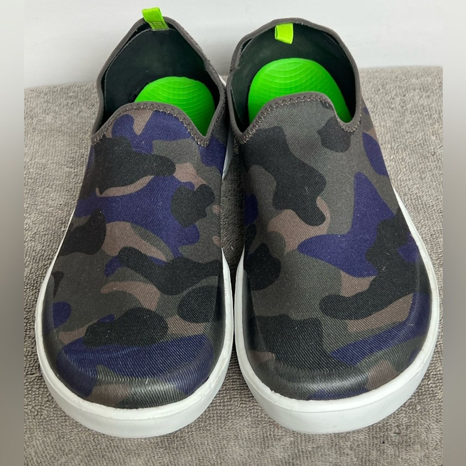 Other Oofos Oomg Eezee Low Loafers Shoes Purple Brown Camo Size US 10 / IT 40 - 5 Thumbnail