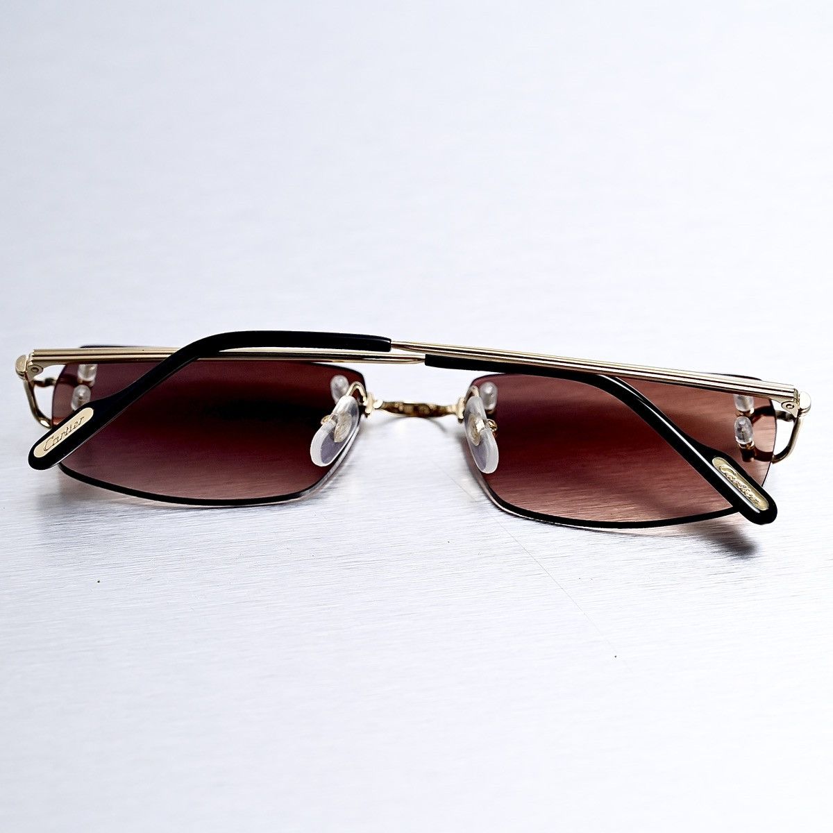 Cartier CARTIER CT0563O 001 CHOCOLATE BOY SUNGLASSES Size ONE SIZE - 9 Thumbnail