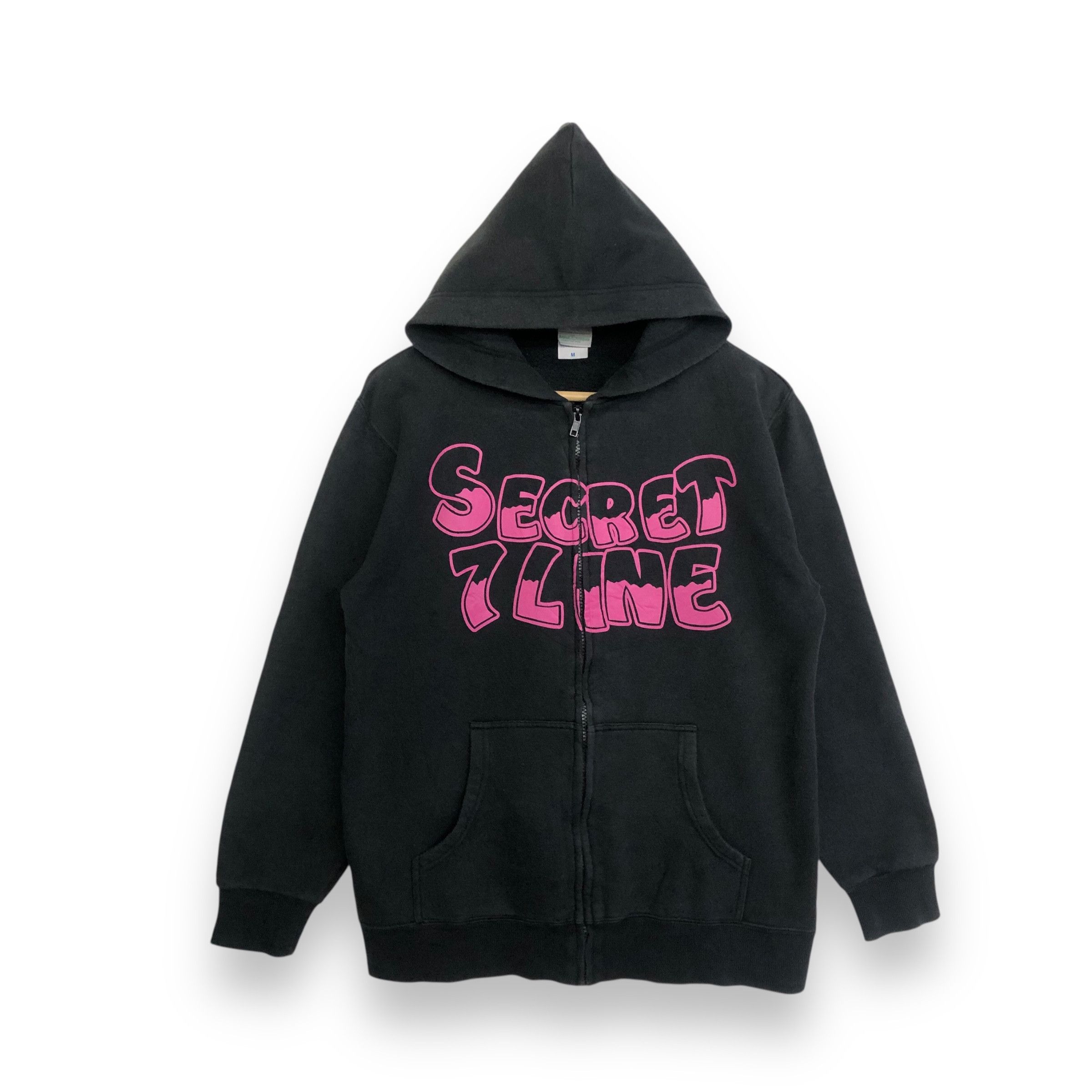 Band Tees SECRET 7LINE JAPANESE BAND KICK FU*K MUSIC ZIPER HOODIE Size US M / EU 48-50 / 2 - 2 Thumbnail