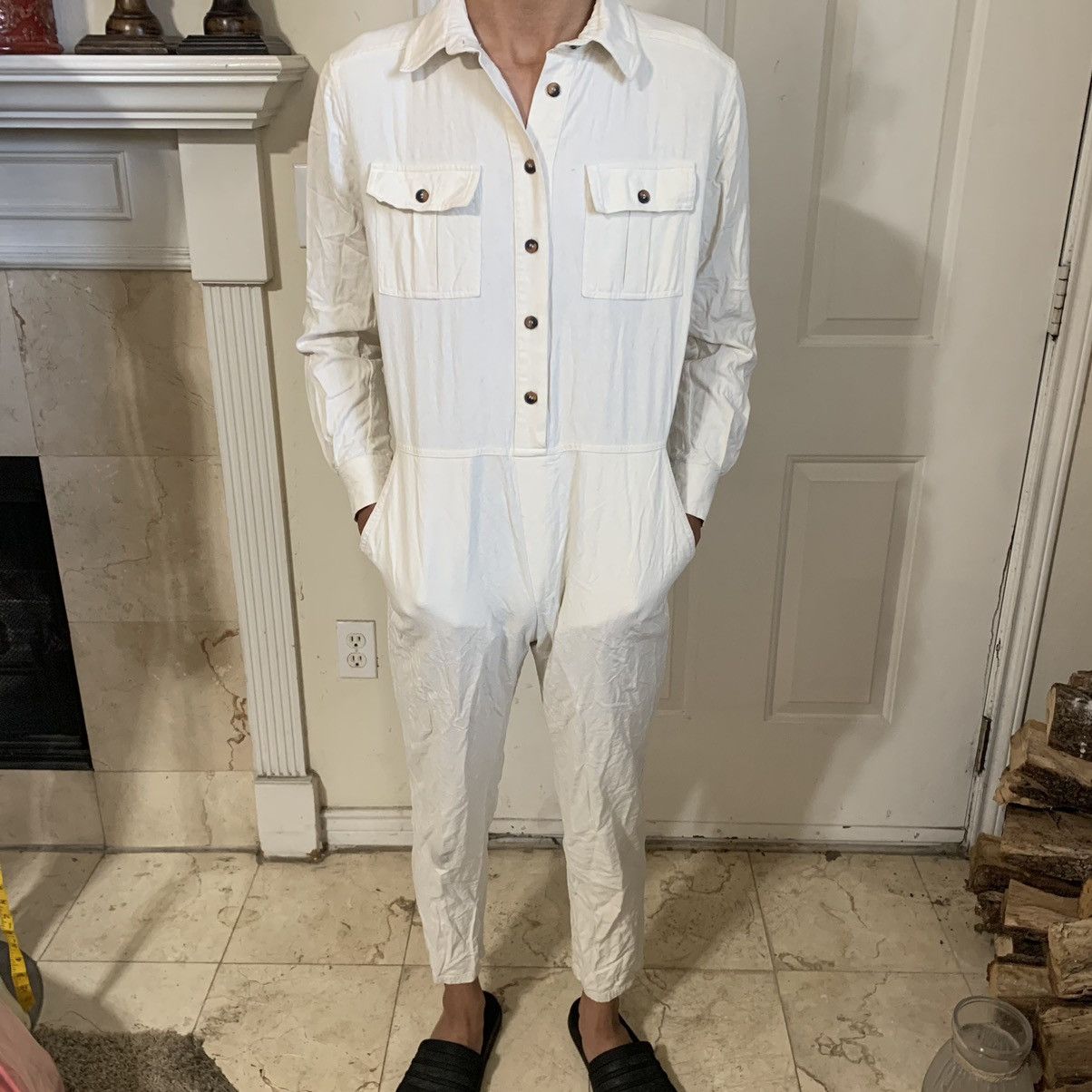 Billy Reid Raw silk Jumpsuit (XS) Size US 32 / EU 48 - 2 Thumbnail
