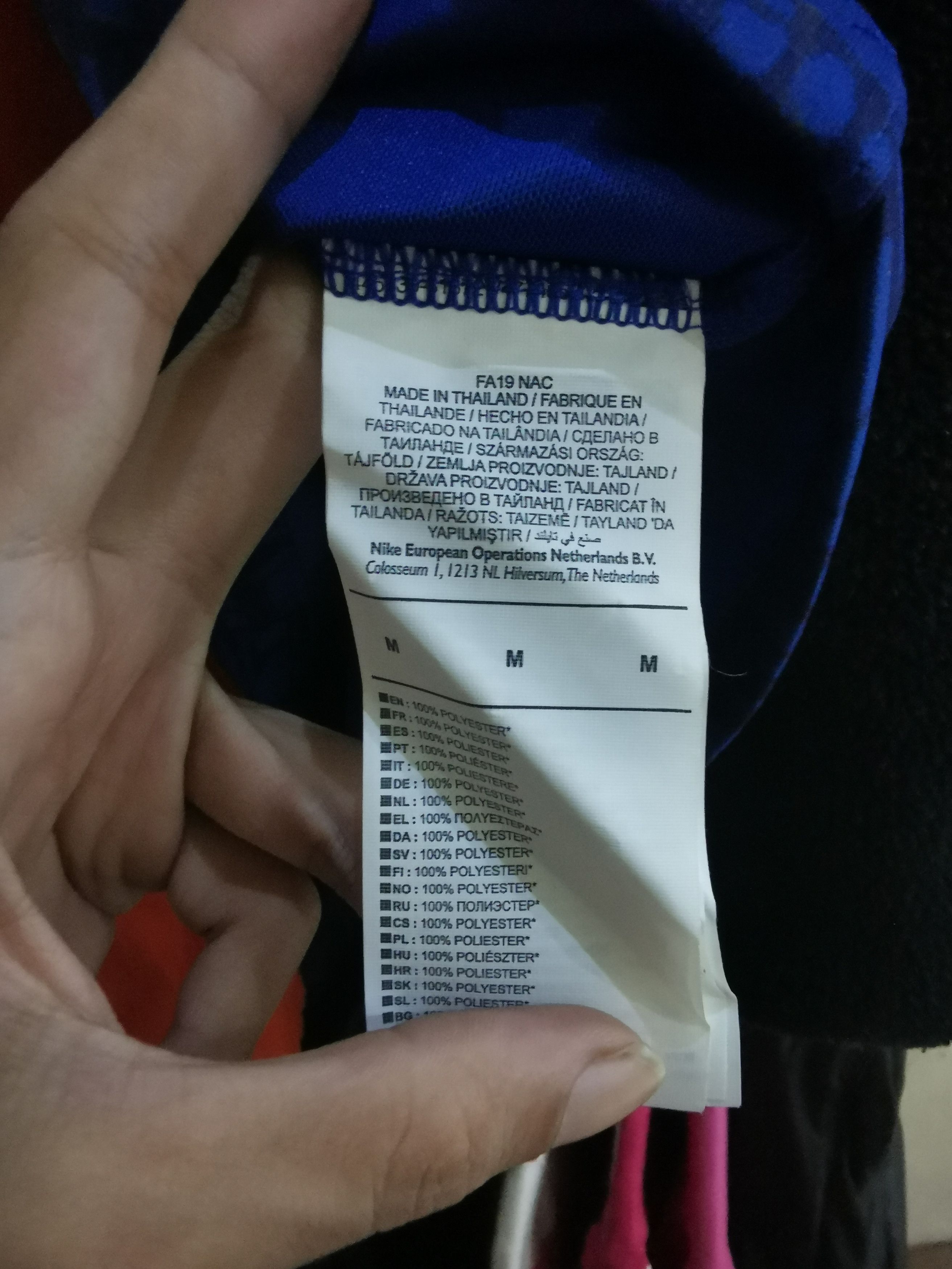 Nike Chelsea Sign Version 2019 BNWT Size US M / EU 48-50 / 2 - 8 Thumbnail