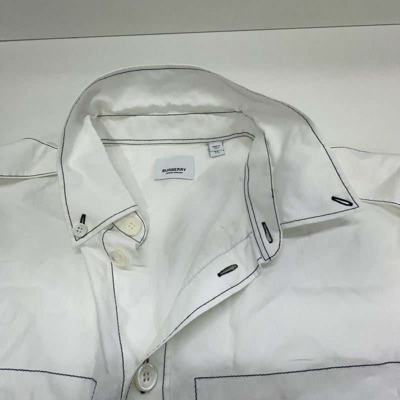 Burberry Burberry Button-Up Long Sleeve Shirt for Men 0079 Size US XL / EU 56 / 4 - 1 Thumbnail