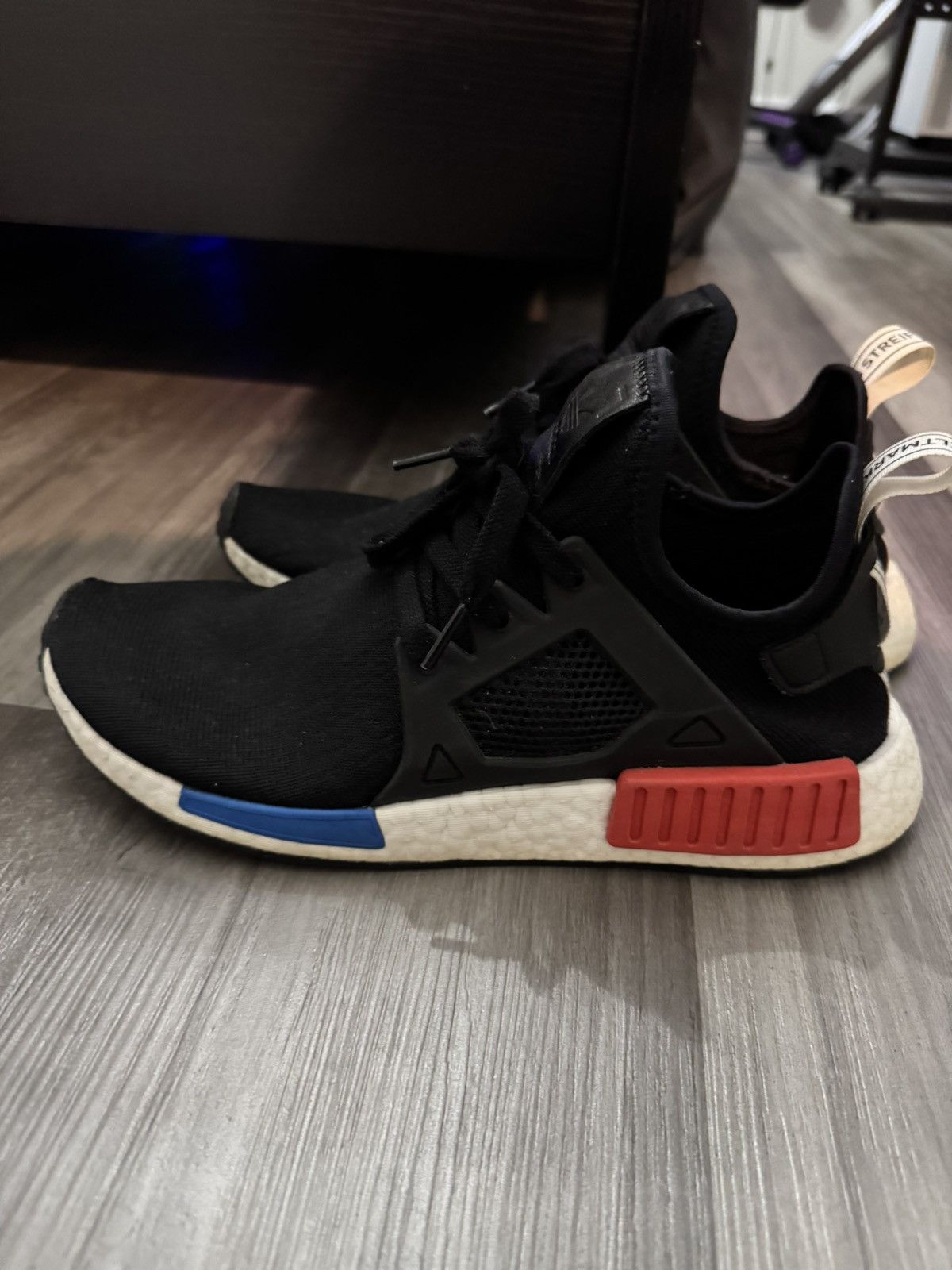 Adidas Adidas NMD XR1 OG BLACK Size US 9.5 / EU 42-43 - 3 Thumbnail