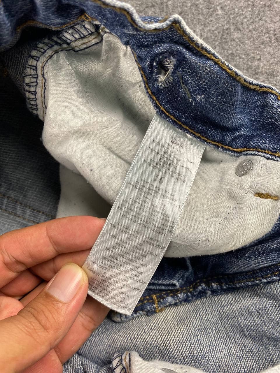 Levi's levis 514 straight cut slightly distressed denim Size US 30 / EU 46 - 12 Thumbnail