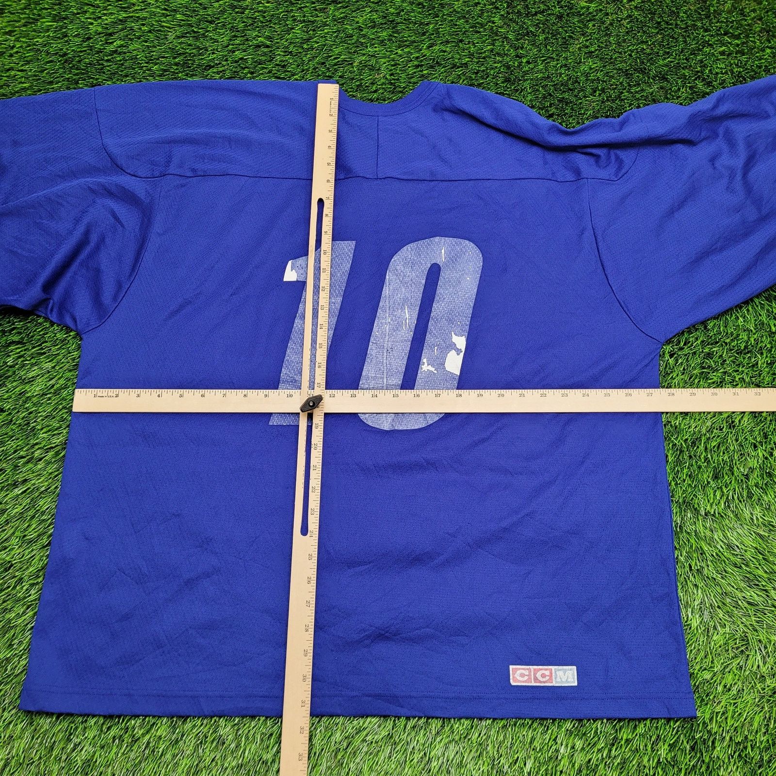 Ccm VTG Northern Light CCM Hockey Jersey Shirt 3XL 28x31 Blue Size US XXL / EU 58 / 5 - 8 Thumbnail