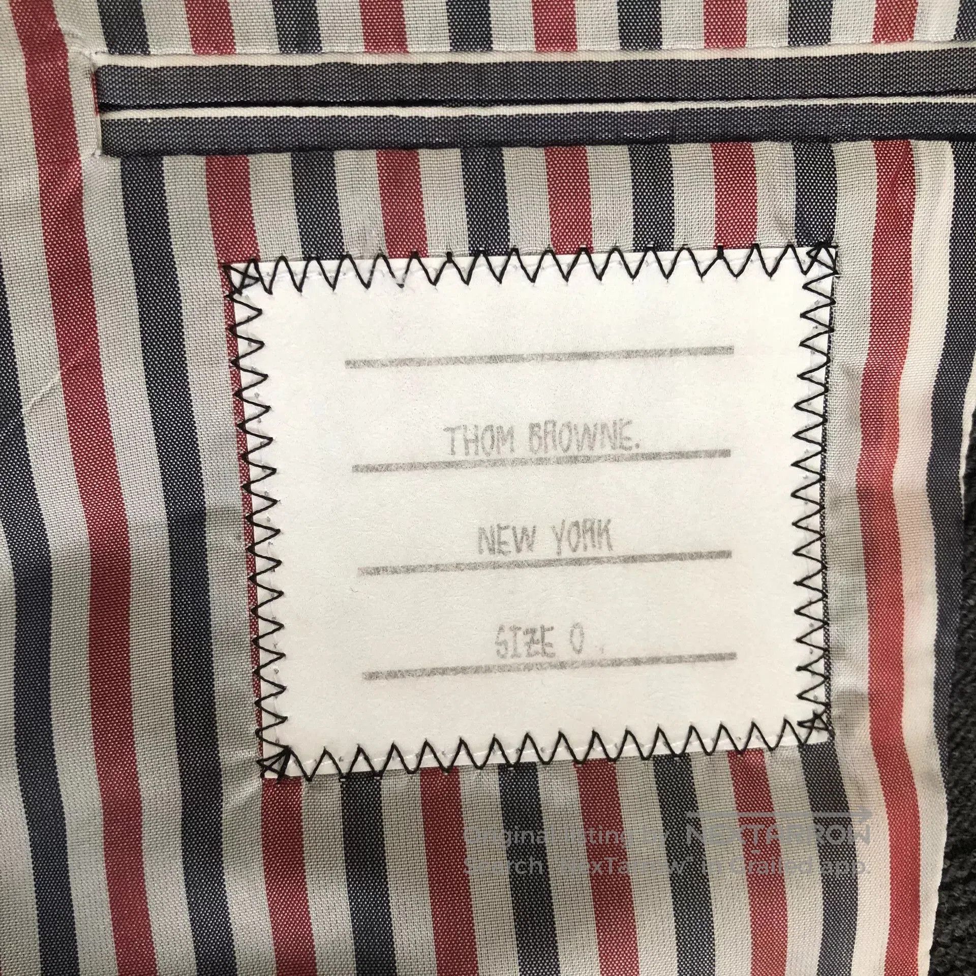 Thom Browne Thom Browne TB Whale Pattern Blazer. Size XS / US 0-2 / IT 36-38 - 5 Thumbnail