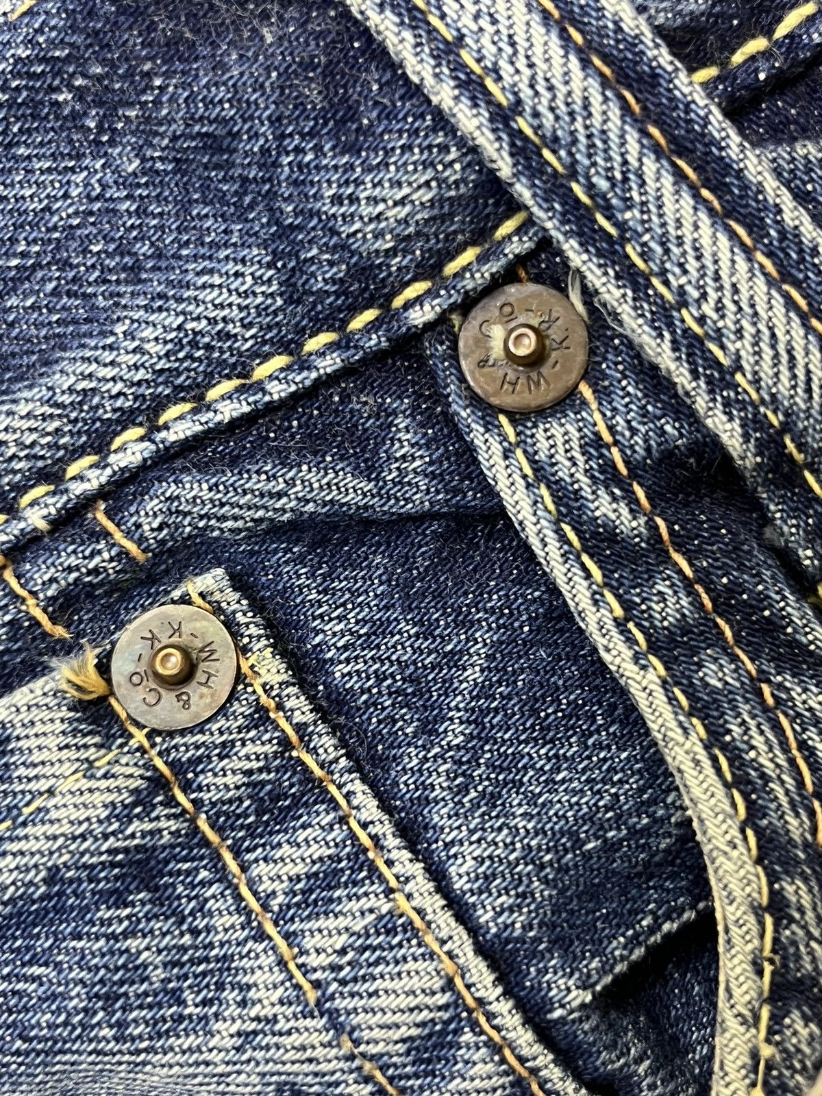 Evisu SICK🔥VINTAGE EVISU PARIS SIOTANI BROTHERS SELVEDGE JEANS Size US 36 / EU 52 - 12 Thumbnail