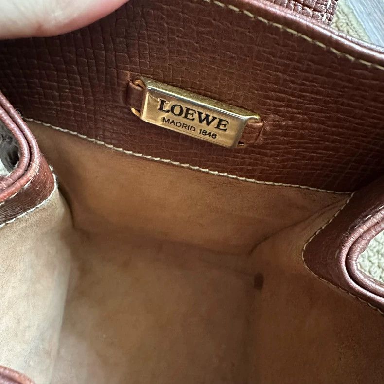 loewe Pre-loved small cross-body bag with buttons 2503-Next