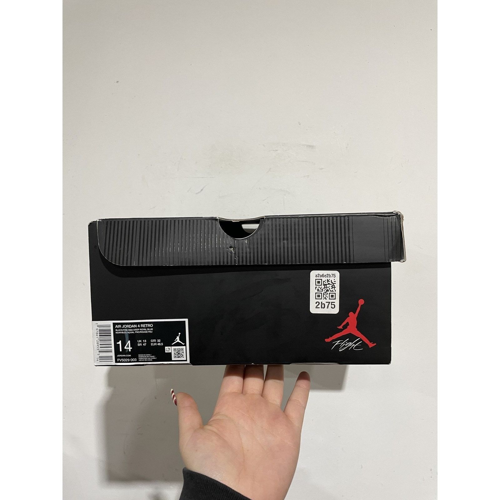 Jordan Brand NIKE JORDAN RARE AIR WHITE LETTERING SIZE 14 PREOWNED Size US 14 / EU 47 - 6 Thumbnail