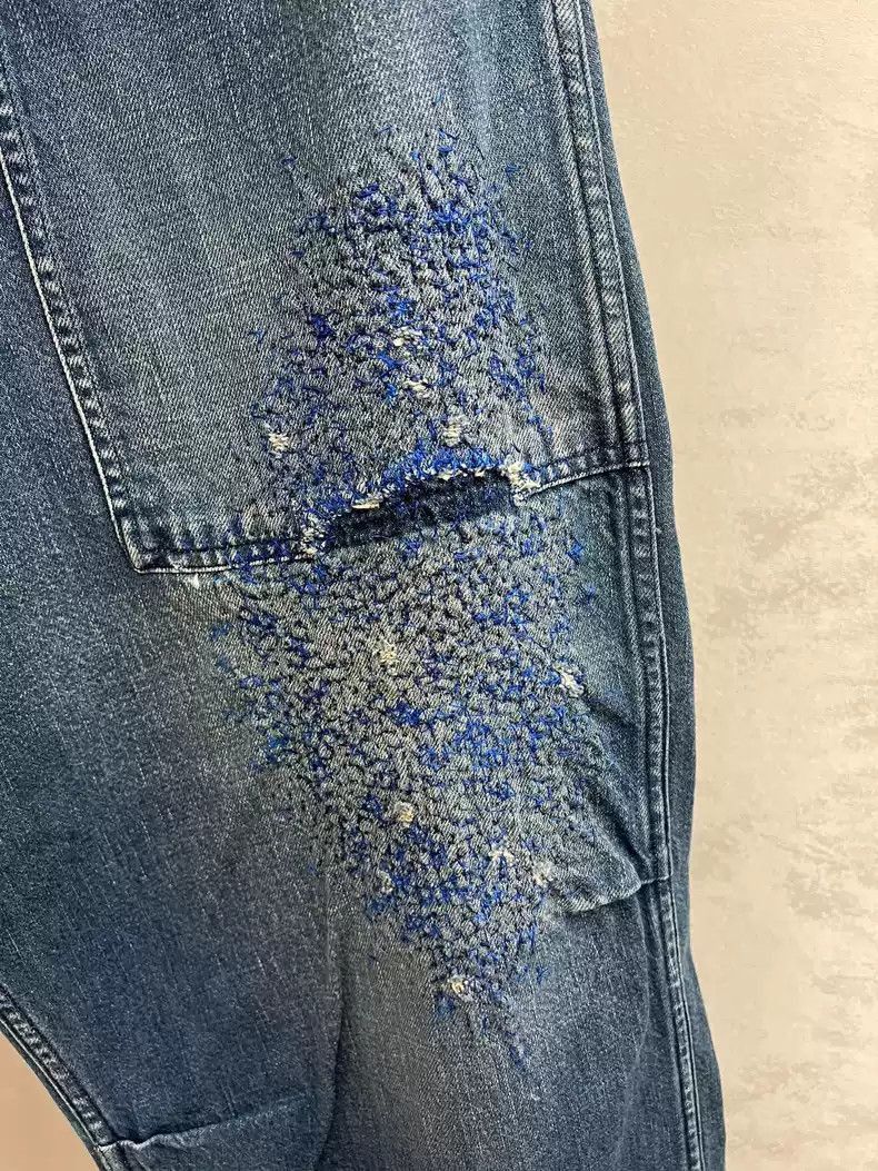 Kapital kapital Thorn jeans with wide legs -2507 Size US 34 / EU 50 - 4 Thumbnail