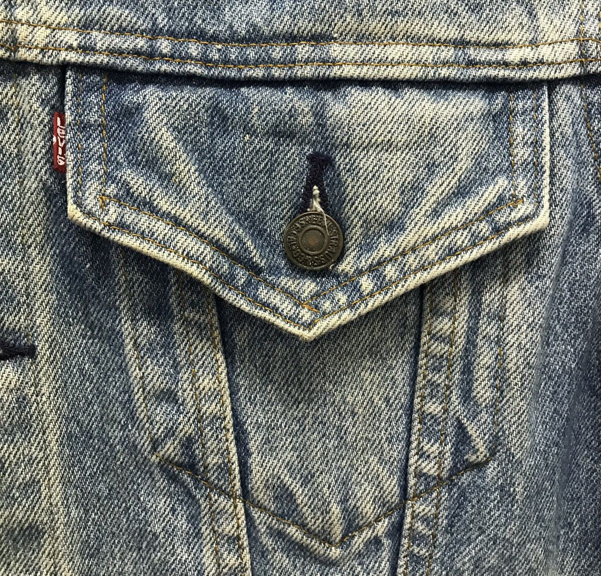 Levi's × Vintage Vintage Levi Strauss&Co Made In Usa Denim Jacket Size US M / EU 48-50 / 2 - 5 Thumbnail