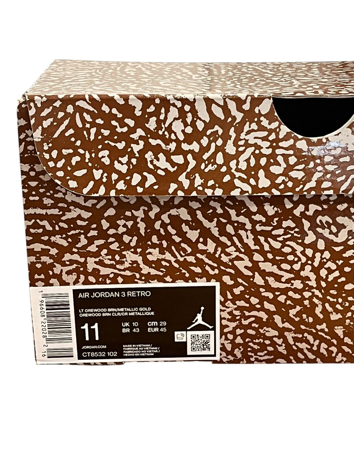 Jordan Brand Jordan 3 Retro Palomino Size US 11 / EU 44 - 8 Thumbnail