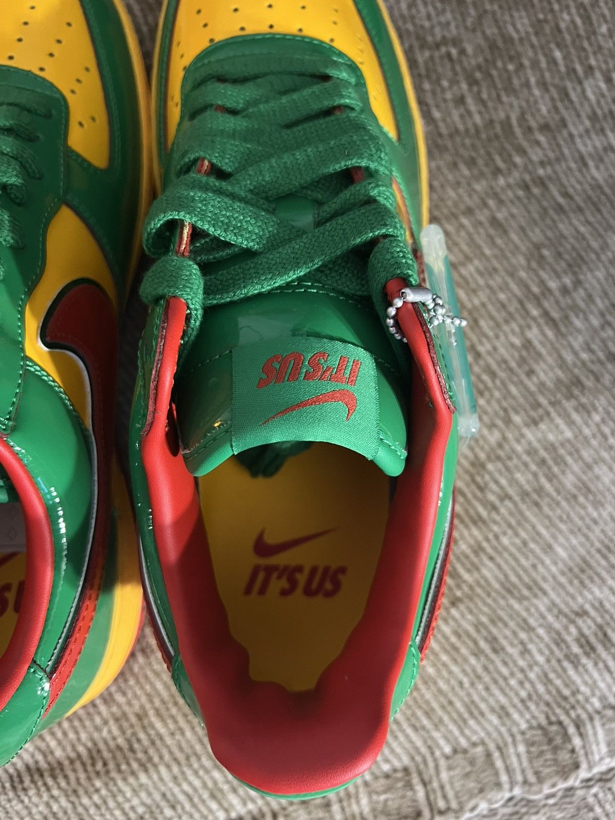 Lil Yachty × Nike Air Force 1 Low Lil Yachty Concrete Boys Lucky Green Size US 9.5 / EU 42-43 - 9 Thumbnail