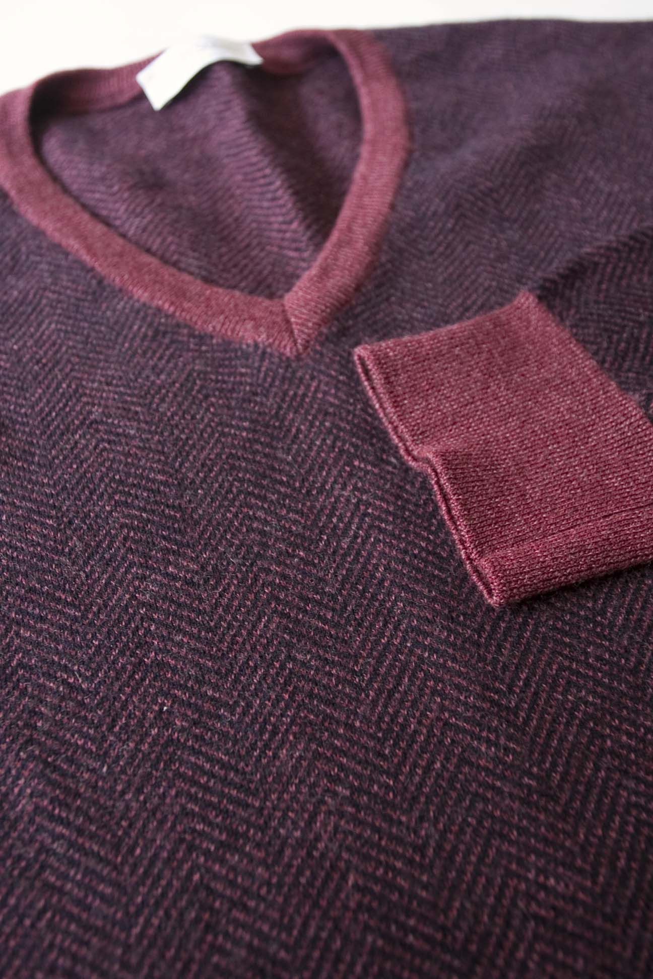 Gran Sasso Gran Sasso Virgin Wool Sweater Size 56 /XL /XXL Herringbone Size US XL / EU 56 / 4 - 3 Thumbnail