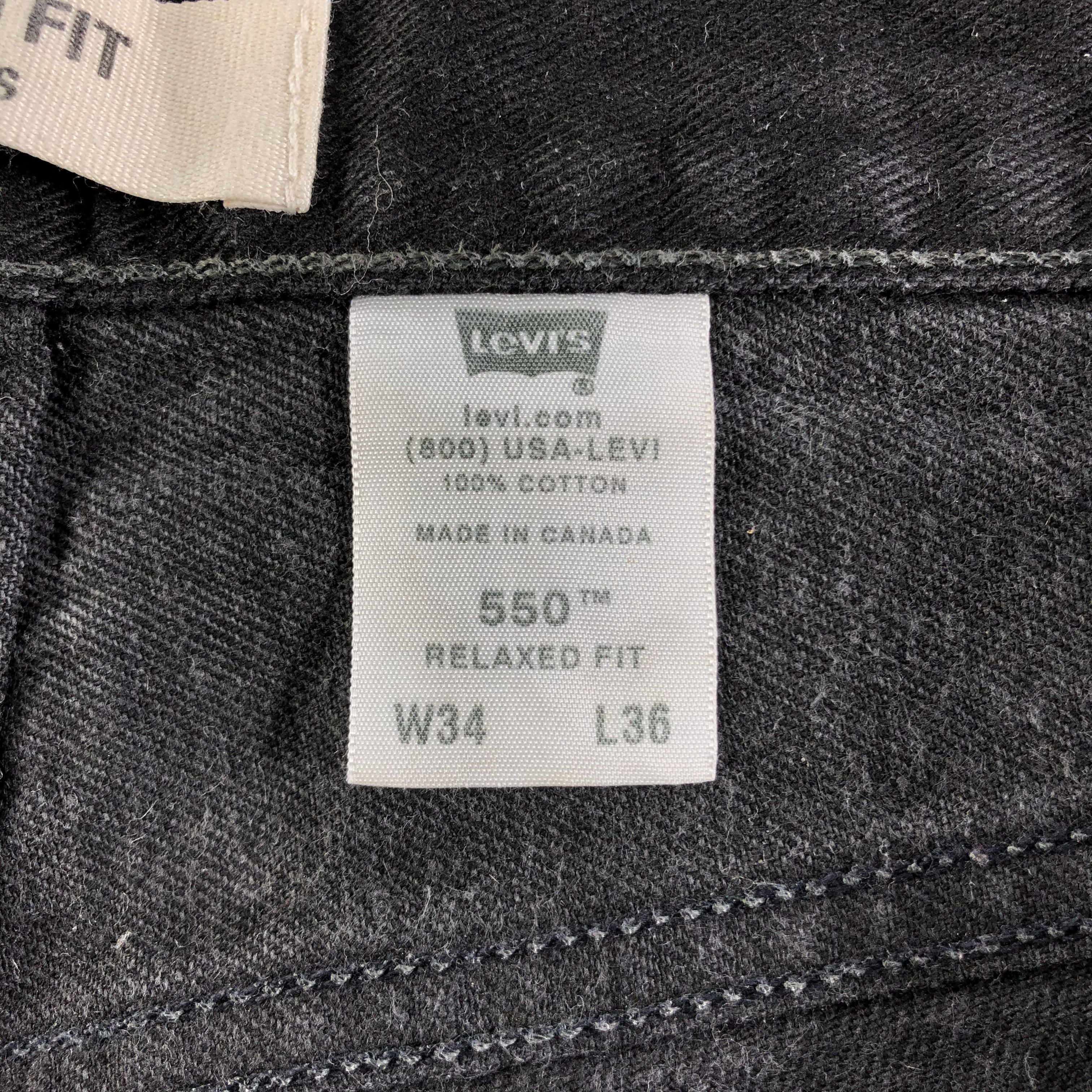 Levi's Vintage Levis 550 Jeans-J3110 Size US 35 - 10 Thumbnail