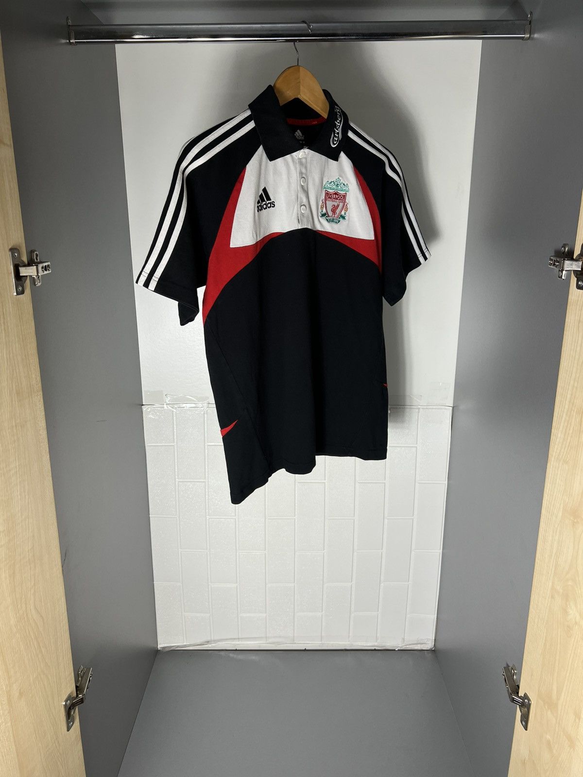 Adidas VINTAGE ADIDAS FC LIVERPOOL ENGLAND SOCCER JERSEY RETRO 90s Size US M / EU 48-50 / 2 - 11 Thumbnail
