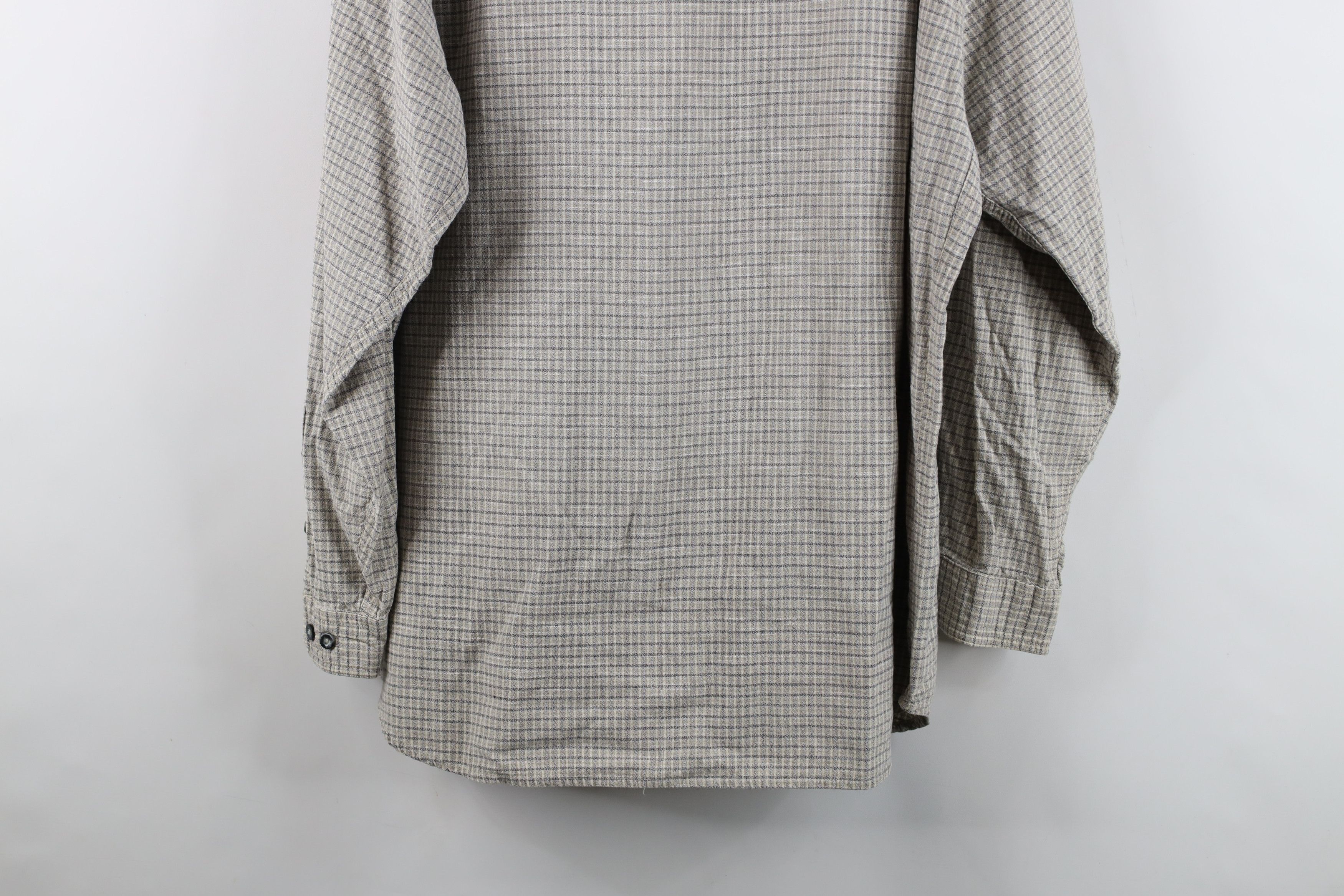 Vintage Vintage 90s Streetwear Fit Board Collared Button Shirt Plaid Size US XL / EU 56 / 4 - 13 Thumbnail