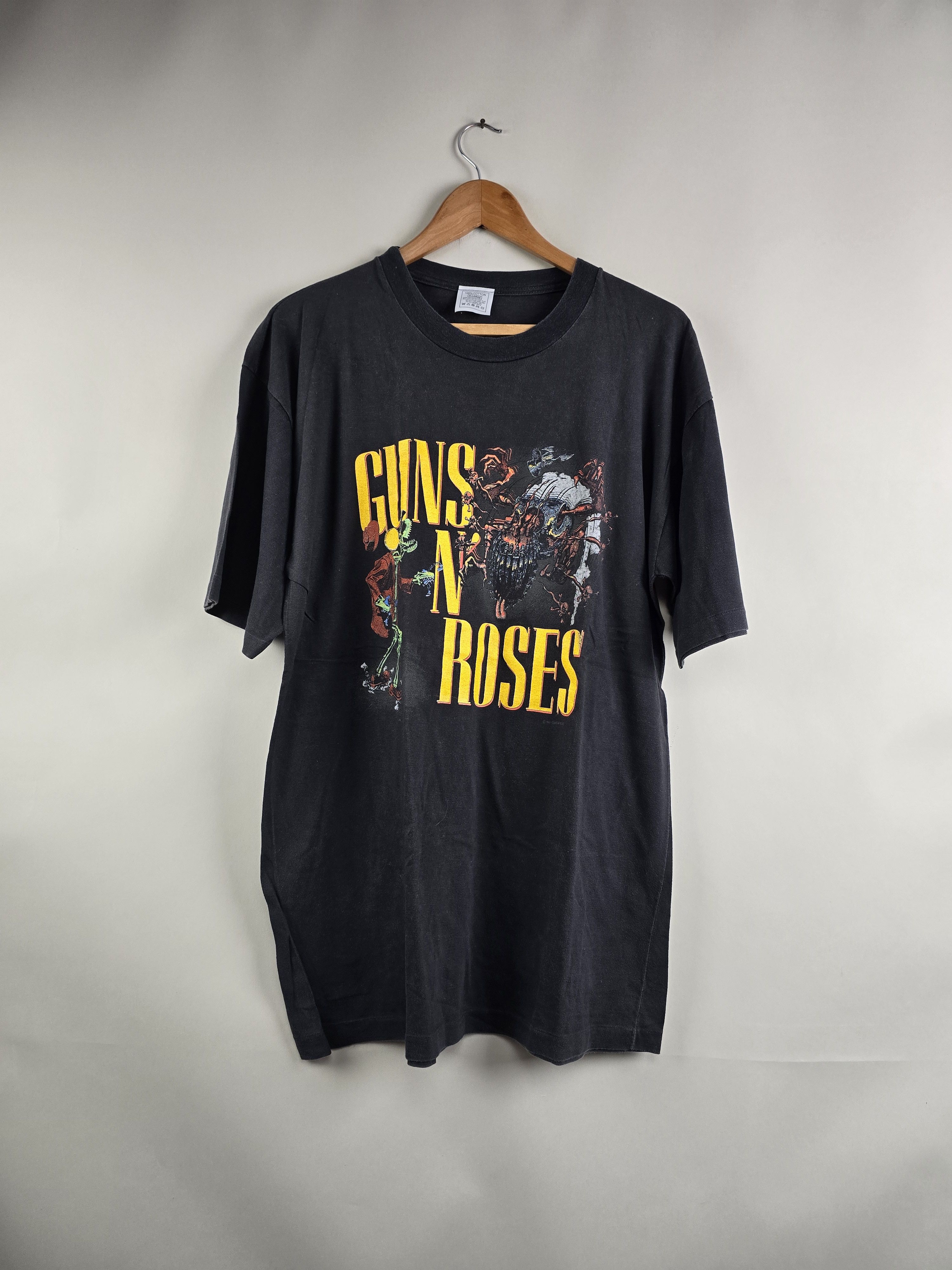Band Tees × Guns N' Roses × Vintage 1987 Guns N Roses Was Here XL 22" 31.5" Size US XL / EU 56 / 4 - 12 Thumbnail