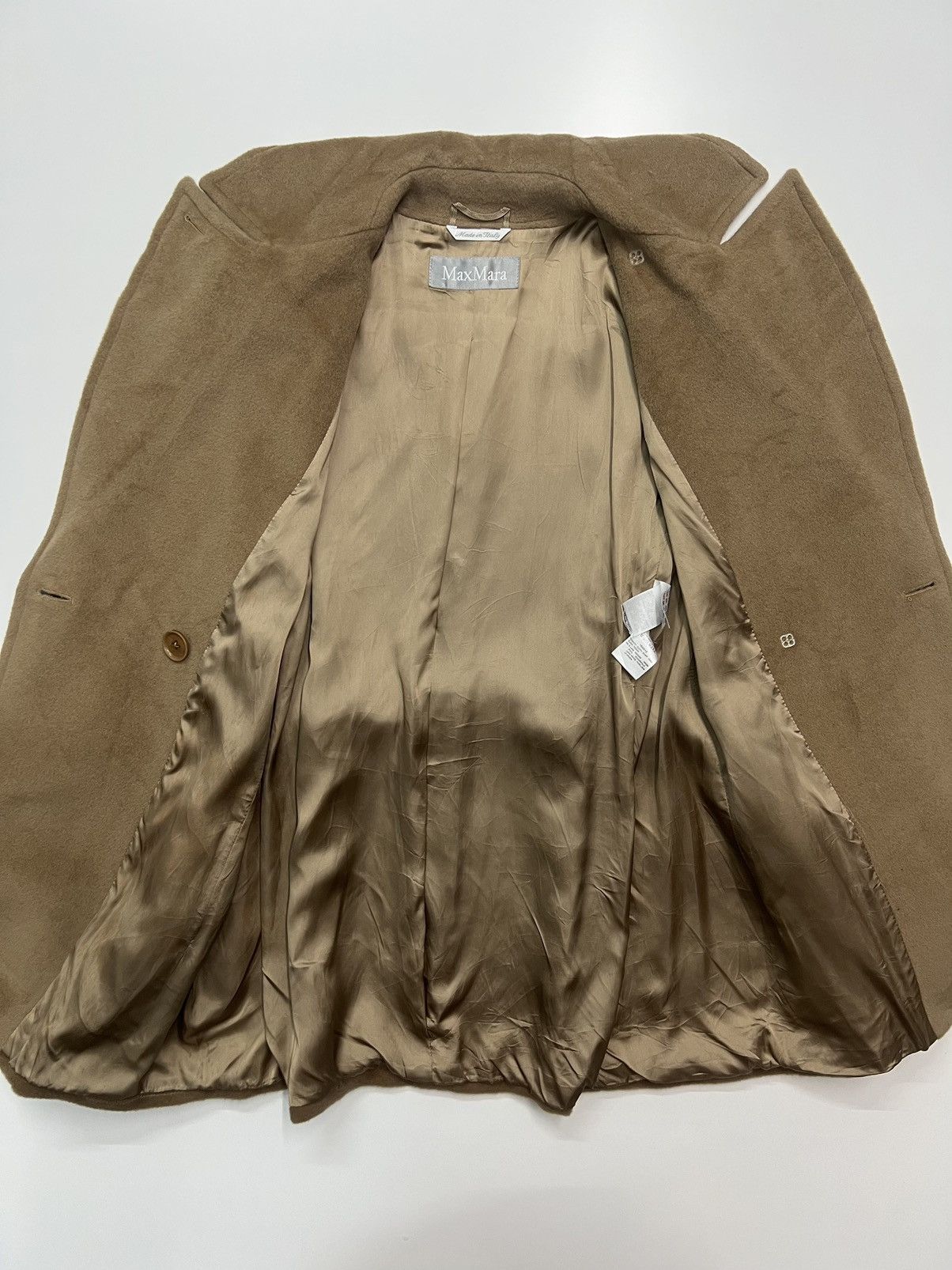 Max Mara 🔥MAXMARA DOUBLE BREAST COAT WITH BELT Size S / US 4 / IT 40 - 7 Thumbnail