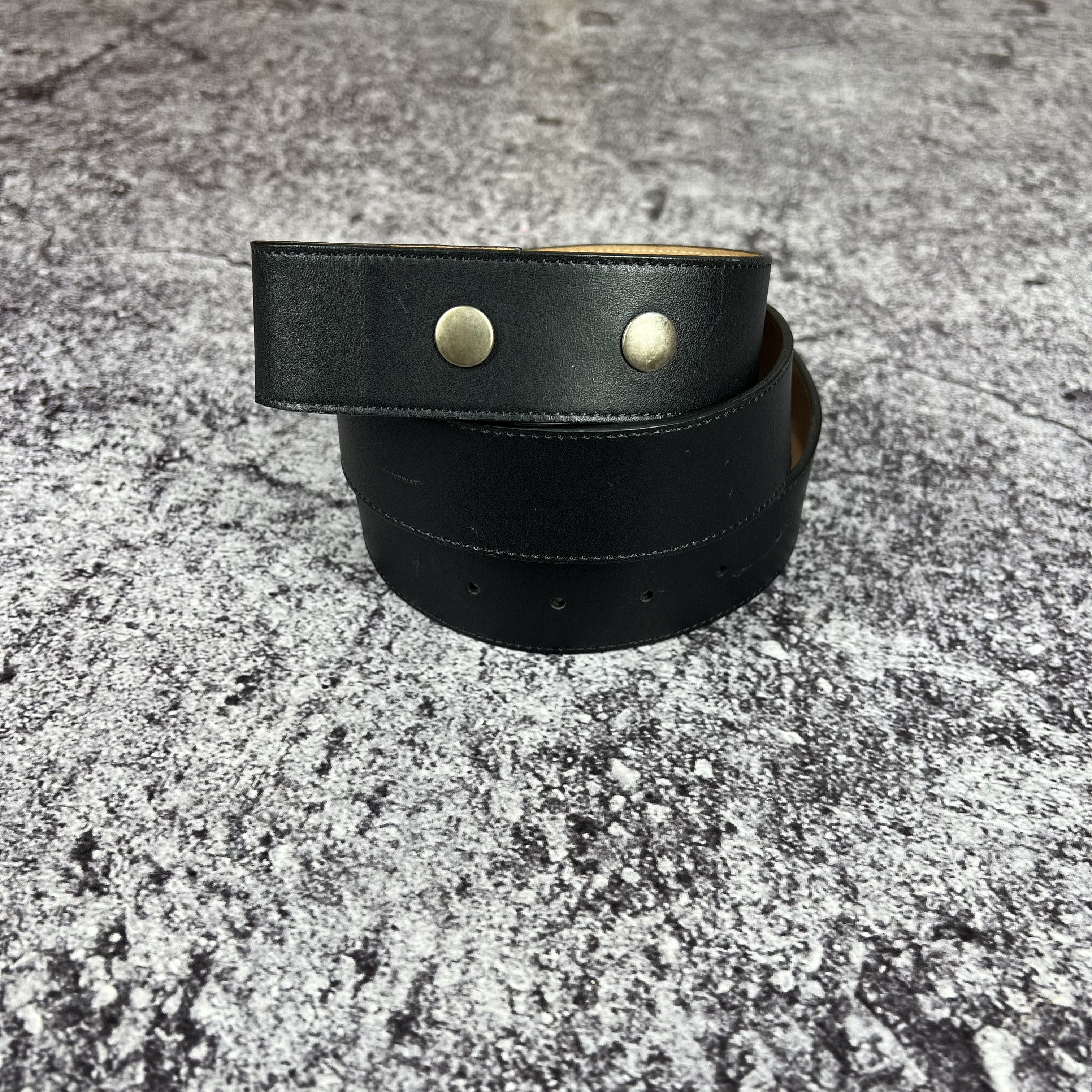 Bally Bally Belt Leather Italy Style Chrome Hearts Size 95 / 38 Size ONE SIZE - 2 Thumbnail