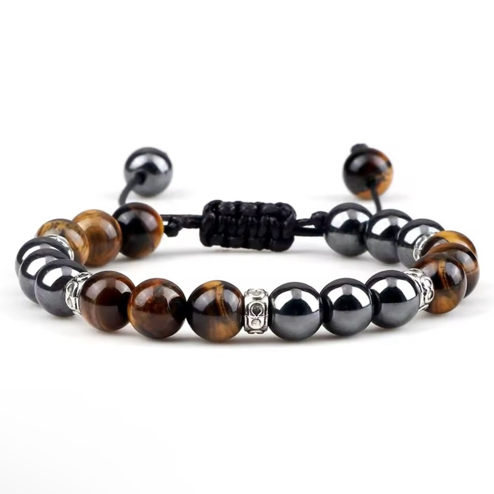 Other Men’s Tiger Eye Lava Stone Bracelets Beaded Size ONE SIZE - 1 Thumbnail