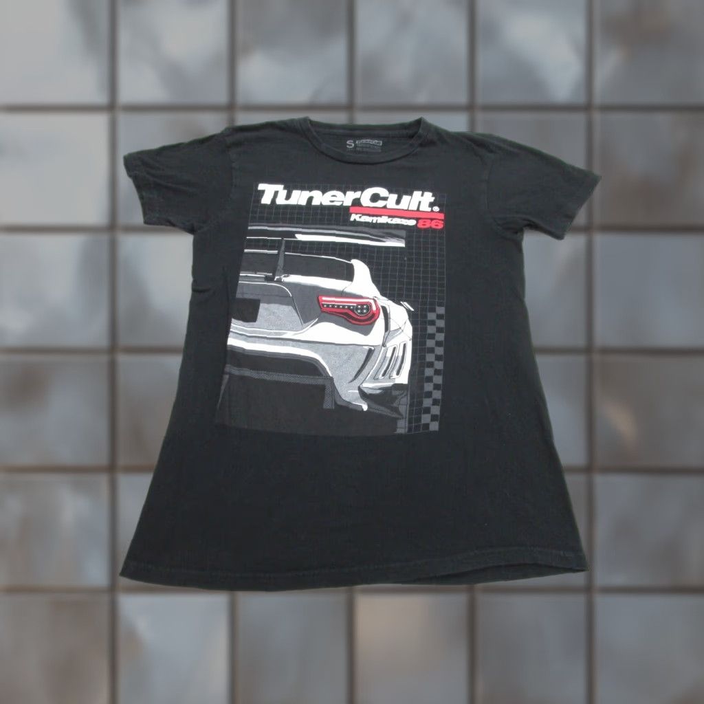 Vintage Tuner Cult Shirt Mens S Black Kamikaze 86 Street Racing Import Automotive Cars T-Shirt Size US S / EU 44-46 / 1 - 1 Thumbnail