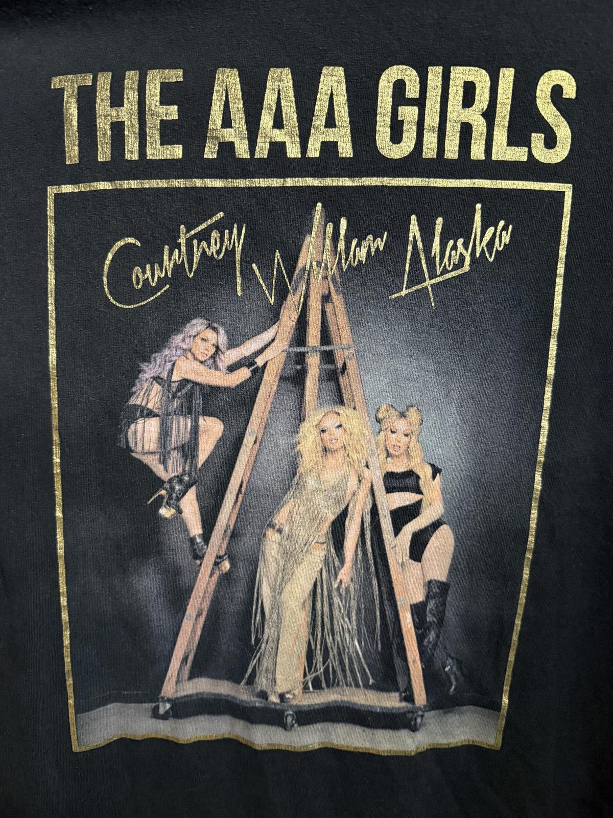 Designer The AAA Girls T-shirt Access All Areas Tour Tee M Size US M / EU 48-50 / 2 - 4 Thumbnail