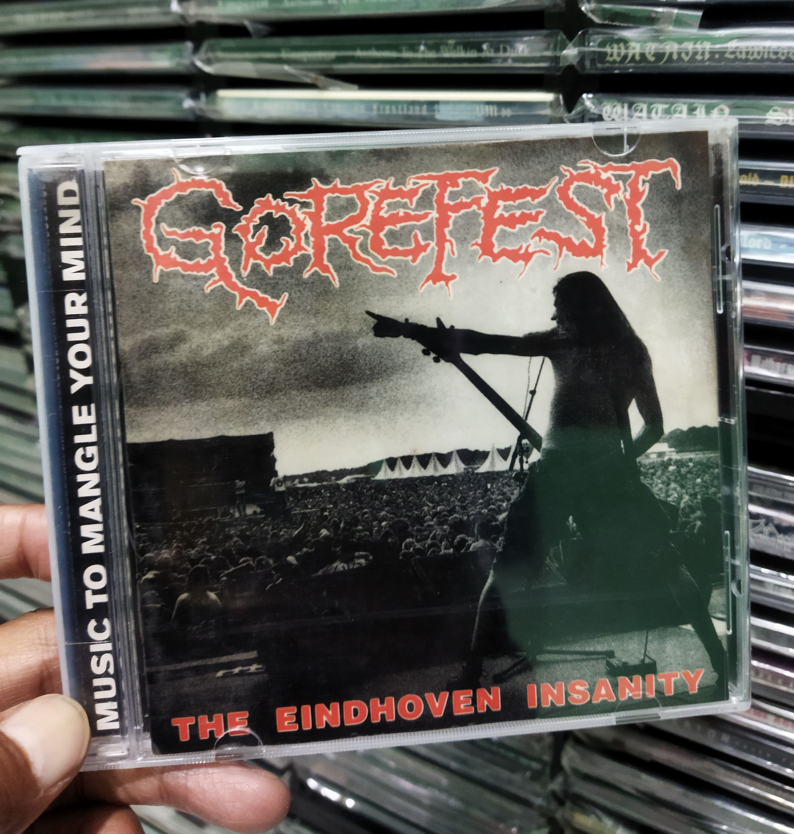 Vintage vintage og GOREFEST - the eindhoven insanity - CD Size ONE SIZE - 1 Thumbnail