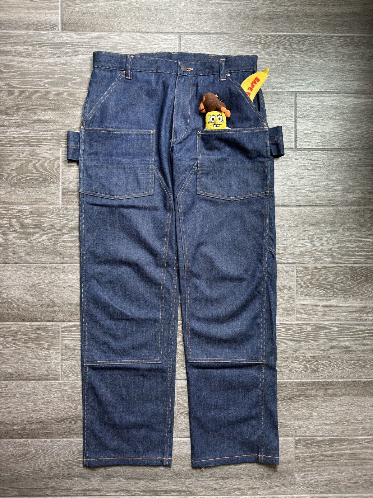 Bape Bape busy works carpenter pants Size US 30 / EU 46 - 2 Thumbnail