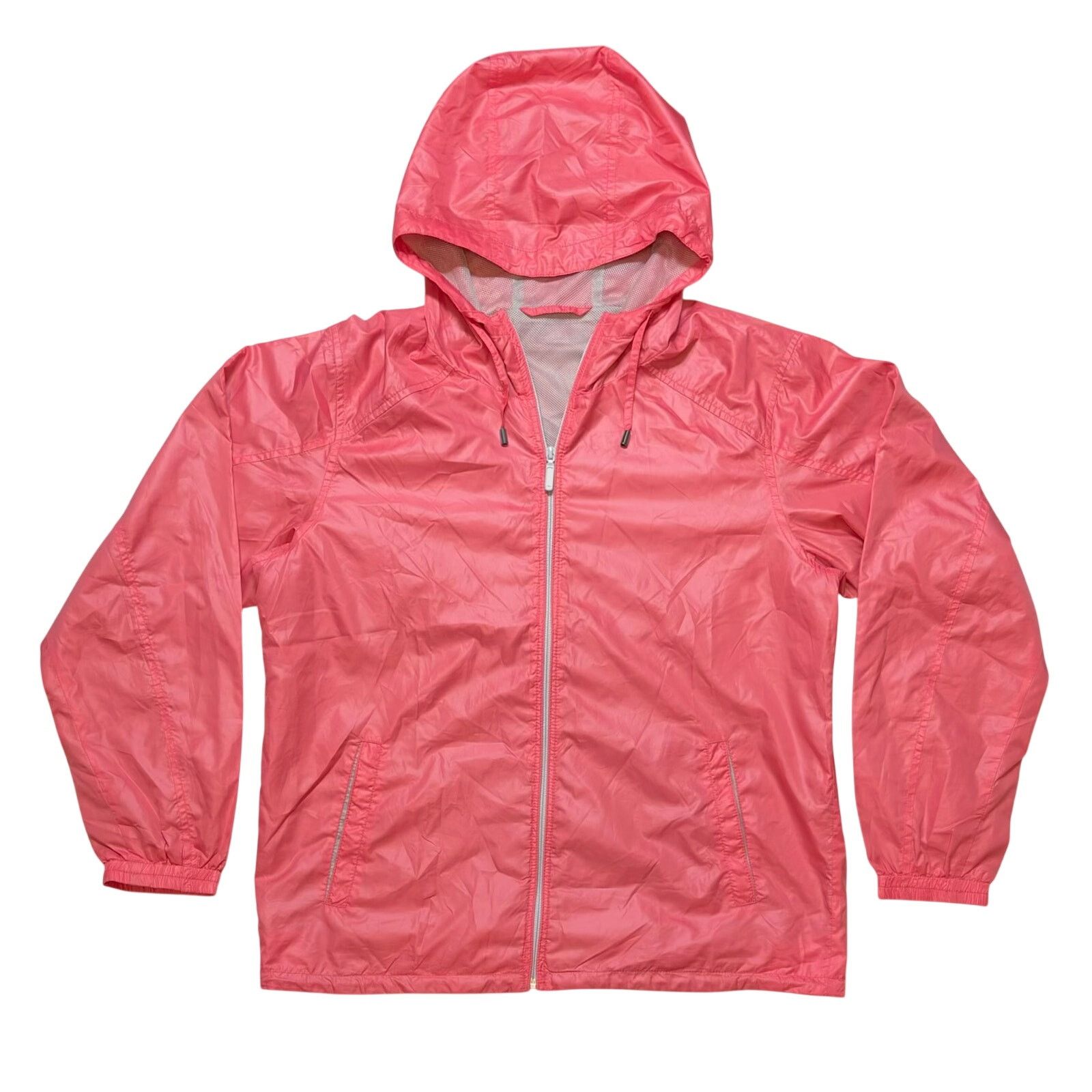Uniqlo Uniqlo Vintage Pink Windbreaker Jacket Size US XL / EU 56 / 4 - 1 Thumbnail