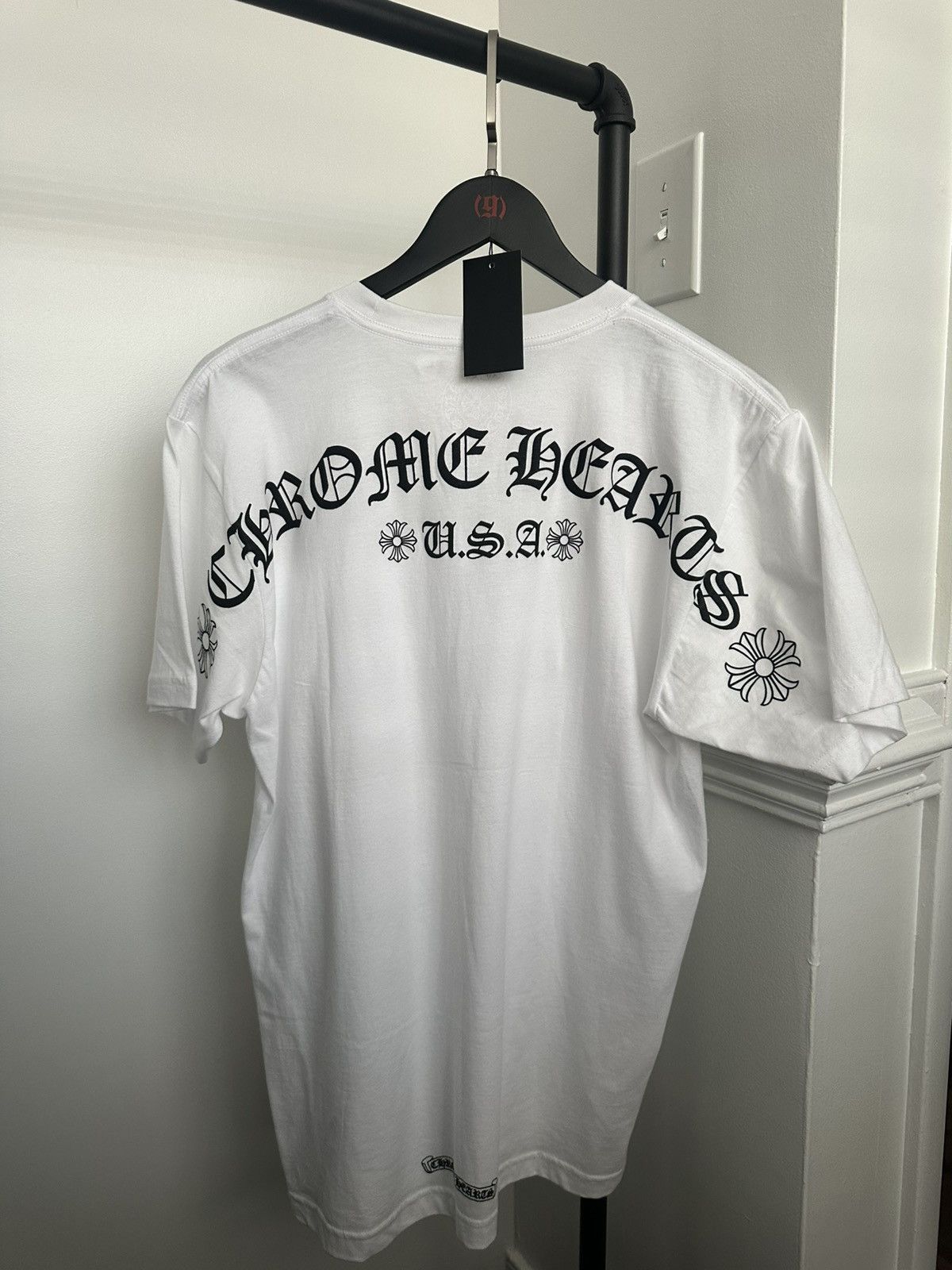 Chrome Hearts Brand New Chrome Hearts USA Pocket Tee Size US L / EU 52-54 / 3 - 2 Thumbnail