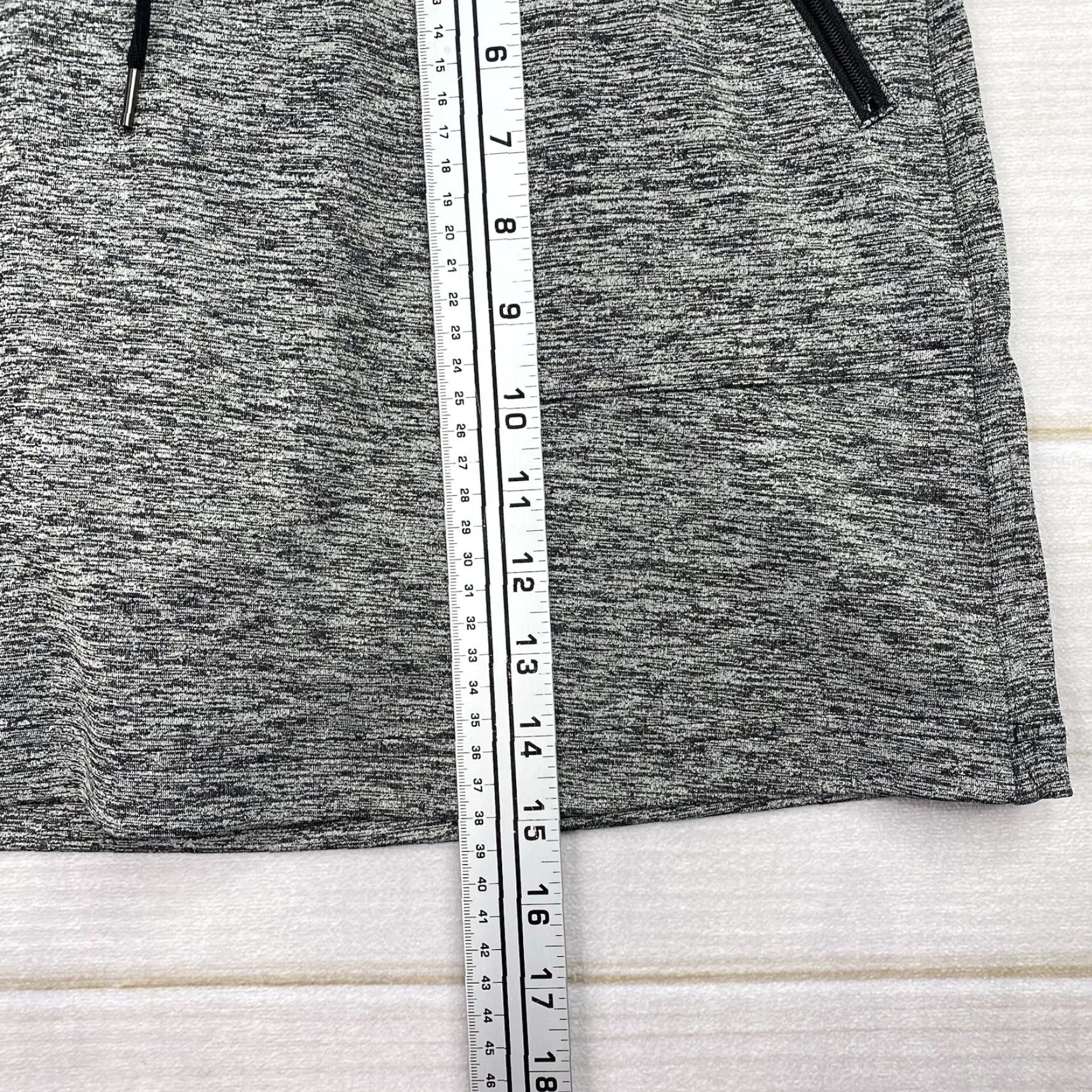 Tek Gear Tek Gear DryTek Skort Womens S Black Heather Knit Golf Activewear Skort Mens Womens Girls? Size 28" / US 6 / IT 42 - 4 Thumbnail