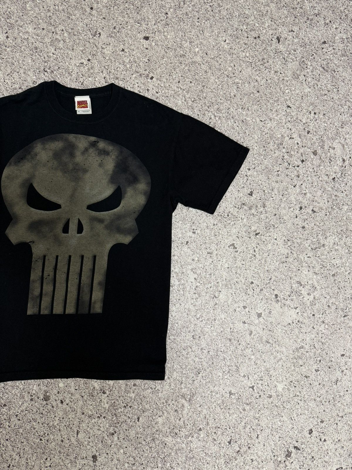 Mad Engine × Marvel Comics × Vintage Vintage Y2K 2010 The Punisher Licensed Marvel Hype T-Shirt Size US M / EU 48-50 / 2 - 4 Thumbnail