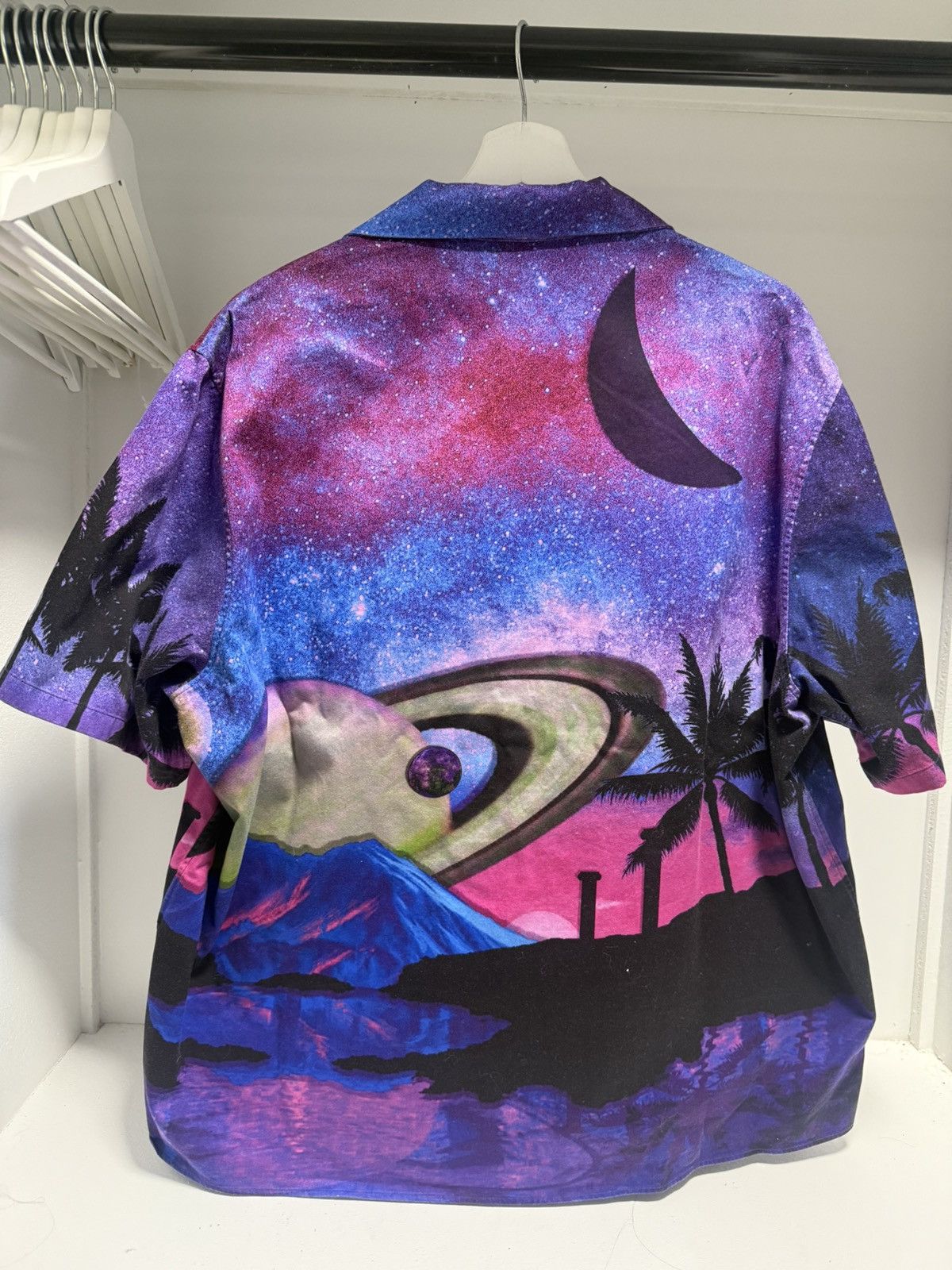 Valentino VALENTINO SPACE SHIRT Size US XL / EU 56 / 4 - 2 Thumbnail
