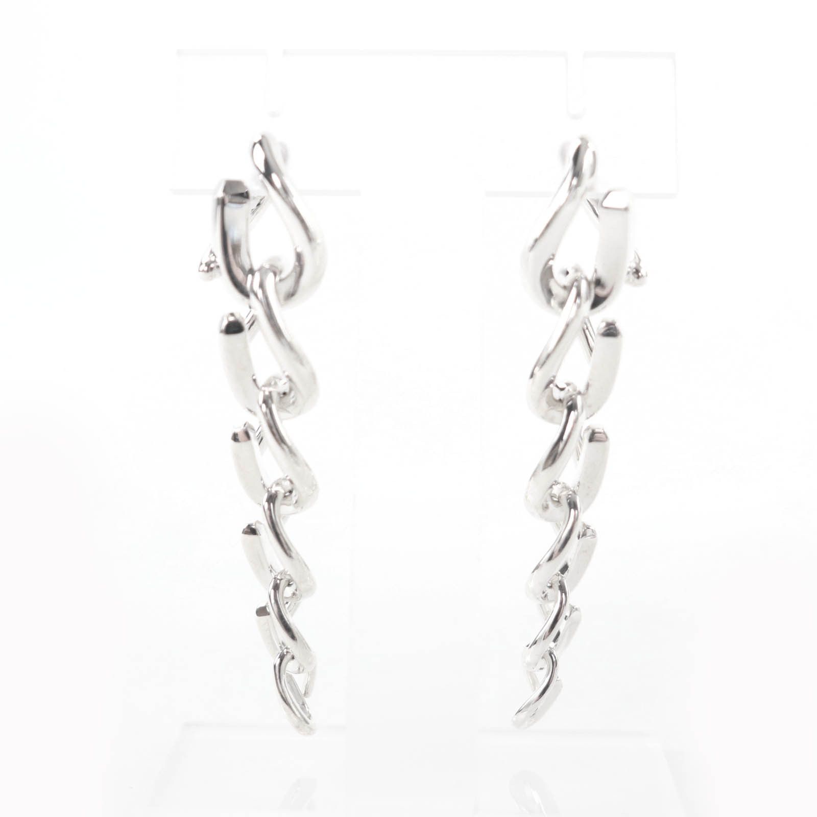 Tiffany & Co. Tiffany & Co. TIFFANY&Co. Pierce Forge Drop Link AG925 Earrings Precious Metal Earrings DUTY FREE for USA Size ONE SIZE - 1 Thumbnail