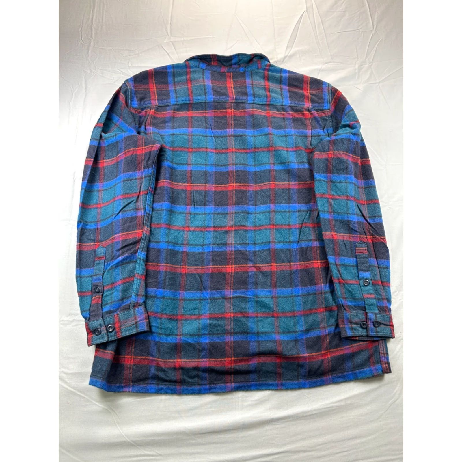 Patagonia Patagonia Flannel Button-Up Shirt XL Men Plaid Blue Cotton Pocket UP Size US XL / EU 56 / 4 - 6 Thumbnail
