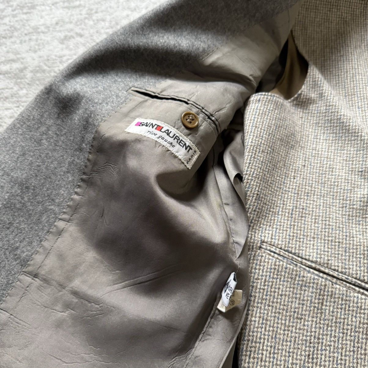 Yves Saint Laurent 1970's Yves Saint Laurent Wool Tailored Suit Jacket and Vest Size 38R - 5 Thumbnail