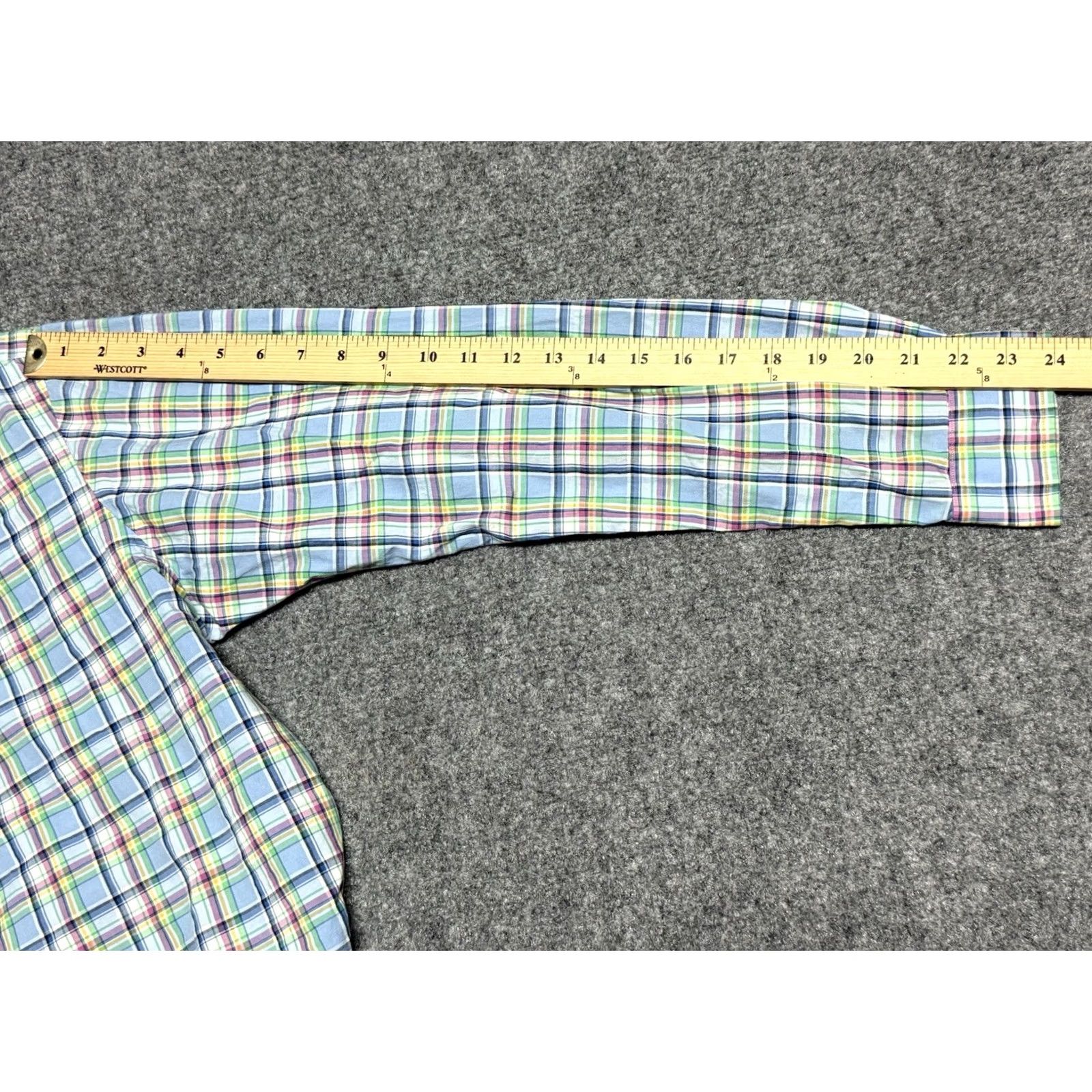 Polo Ralph Lauren Polo Ralph Lauren Shirt Mens Medium Blue PinkPink Yellow Easter Plaid Church Button-Up Size US M / EU 48-50 / 2 - 8 Thumbnail