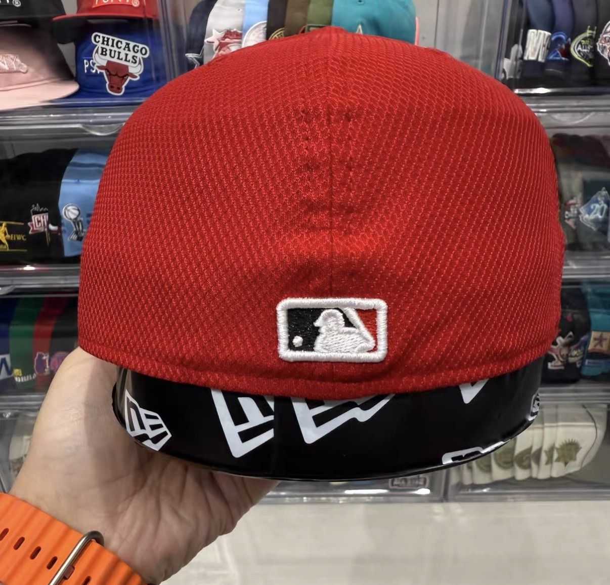 New Era New Era MLB Cincinnati Reds Flat Brim Baseball Cap J32 Size ONE SIZE - 2 Thumbnail