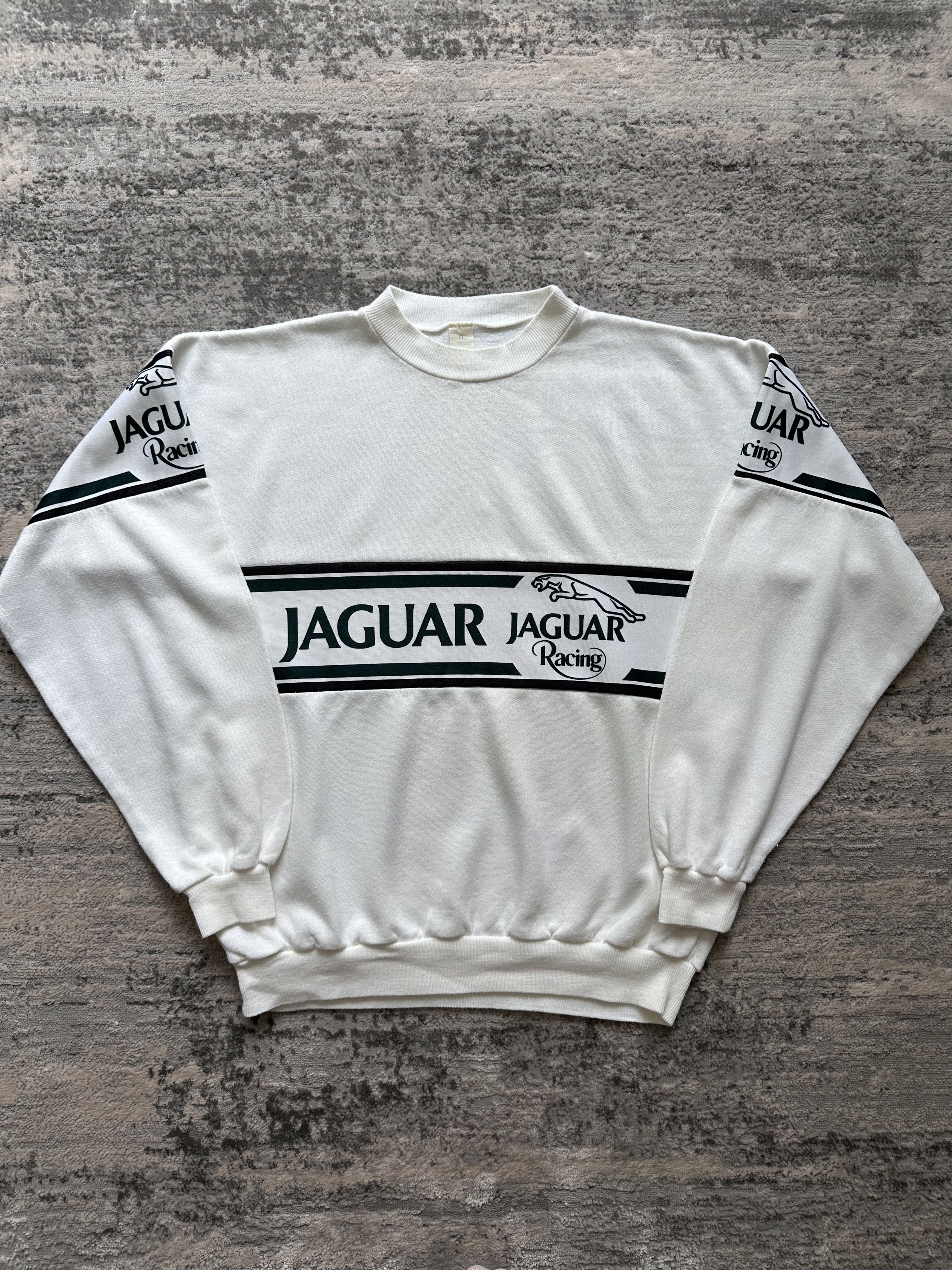 Vintage Jaguar racing vintage sweatshirt Size US XL / EU 56 / 4 - 1 Thumbnail