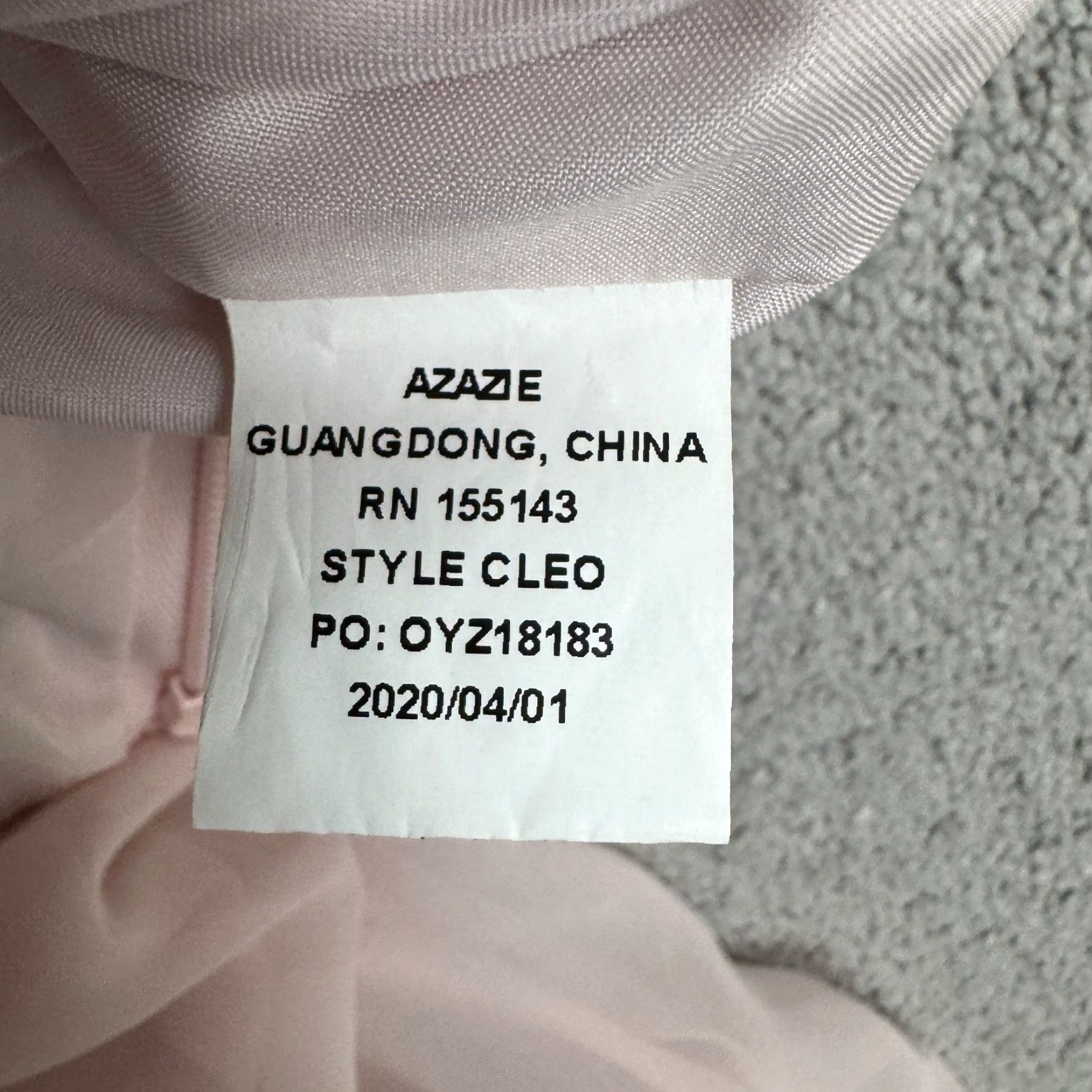 Pinko **Azazie Cleo Bridesmaid Formal Long Dress Pink One Shoulder Chiffon** User: **Cleo Azazie Bridesmaid Formal Long Pink Chiffon One Shoulder** Size XL / US 12-14 / IT 48-50 - 6 Thumbnail