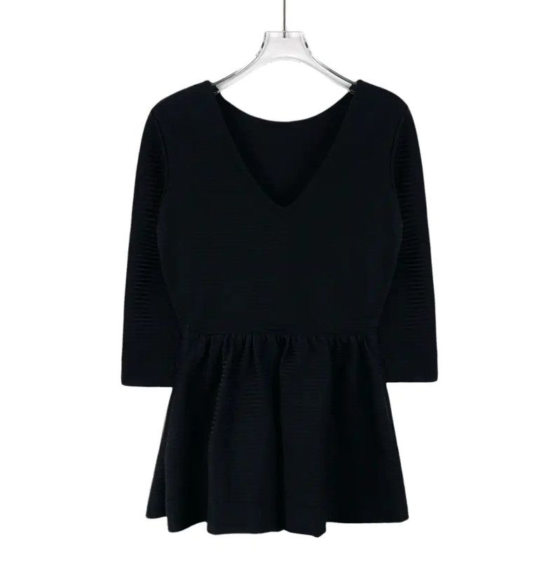 Dior Dior Black Silk Women's Dress XS Size 0089 Size XS / US 0-2 / IT 36-38 - 1 Thumbnail