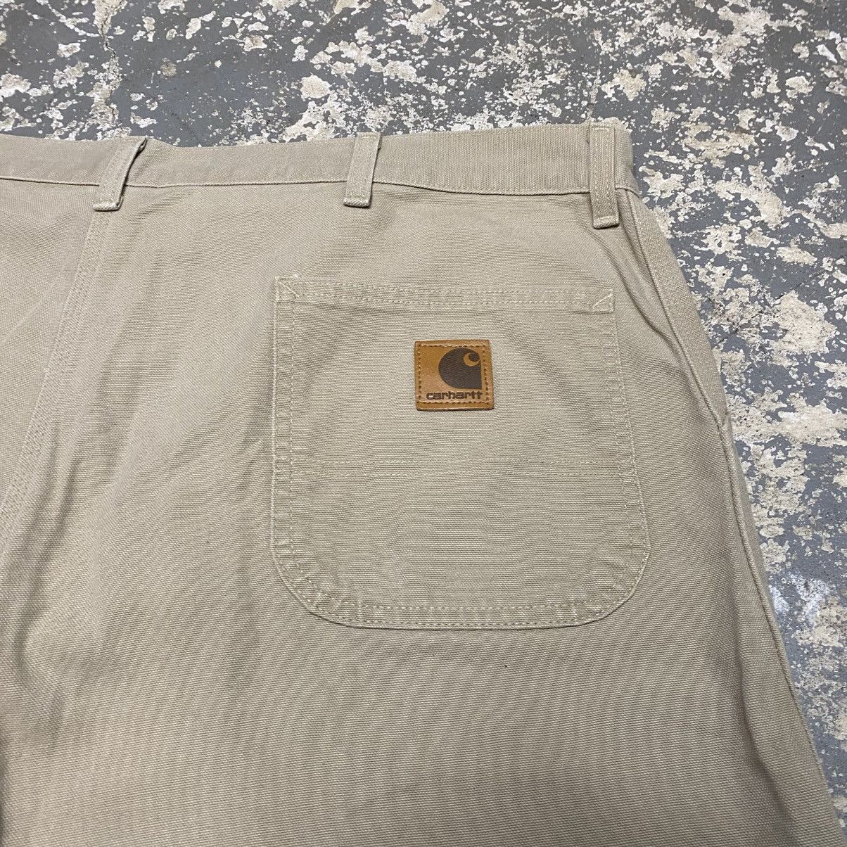 Carhartt × Vintage Vintage Carhartt B30DWD Tan Shorts Jorts B30 DWD Size US 44 / EU 60 - 3 Thumbnail
