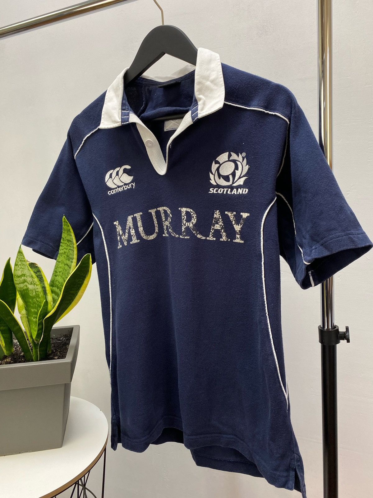 Canterbury of New Zealand × Vintage Vintage Scotland Rugby Union Jersey Rare Hype Size US M / EU 48-50 / 2 - 2 Thumbnail