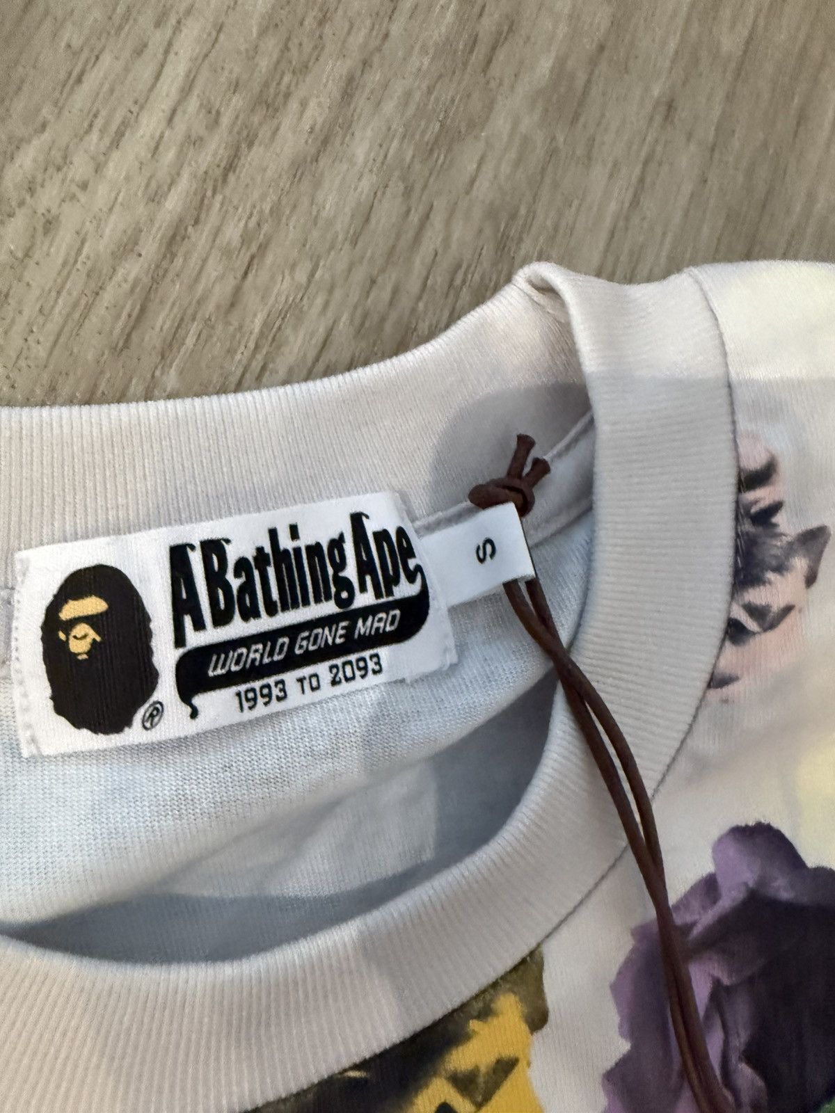 Bape Bape flower tee Size US S / EU 44-46 / 1 - 3 Thumbnail